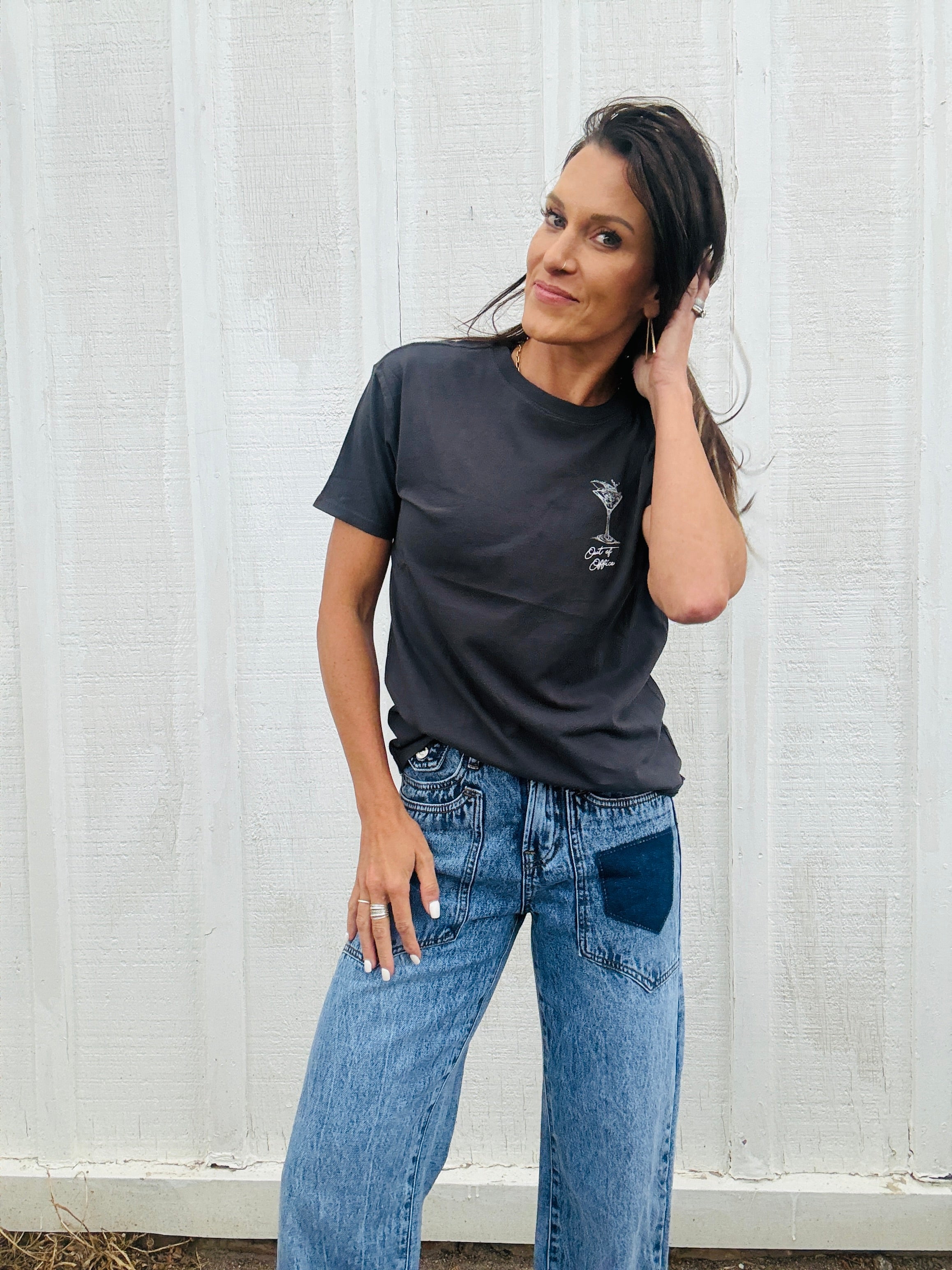 Z Supply Martini Boyfriend Tee