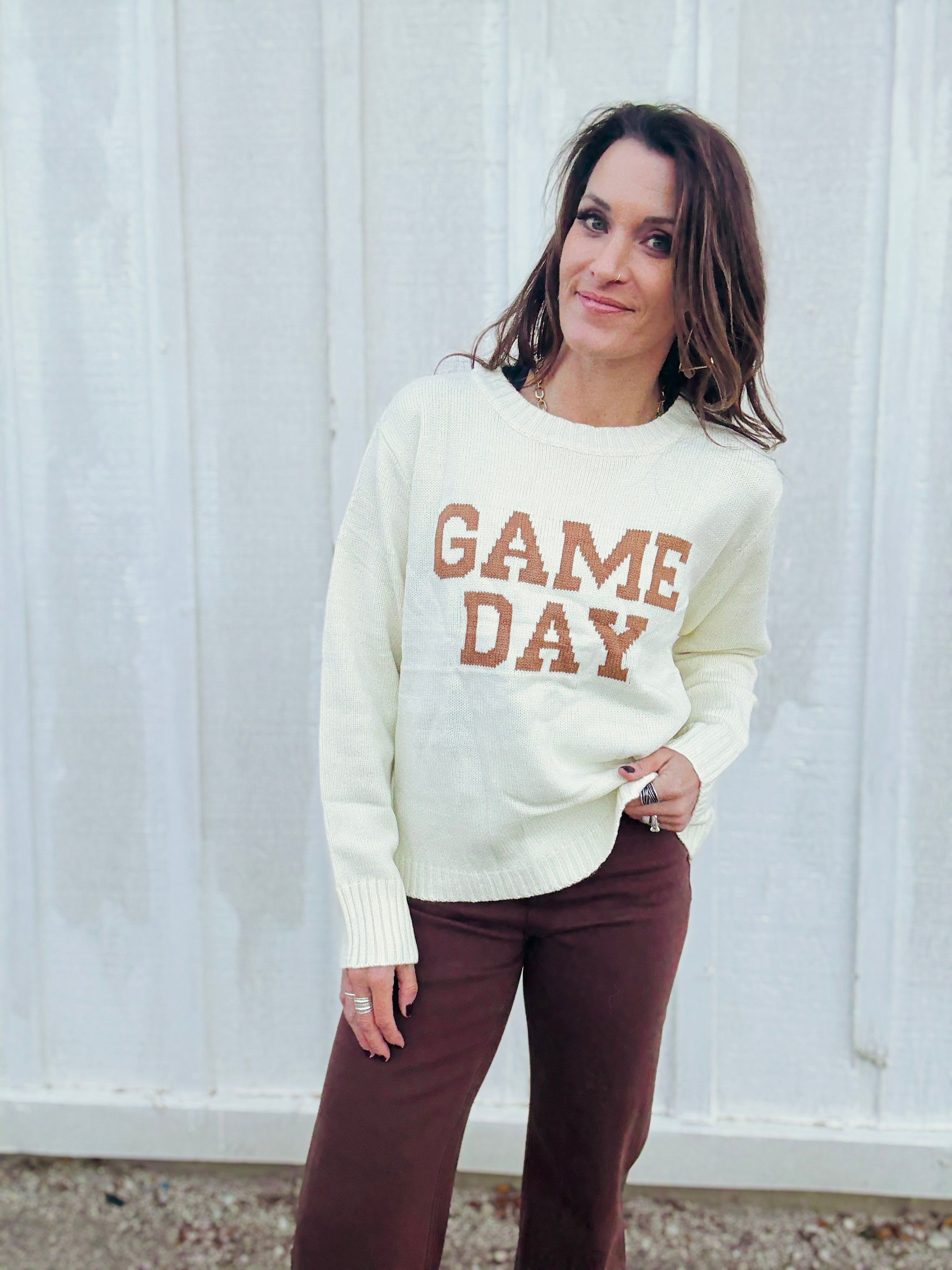 Game Day Knit Sweater