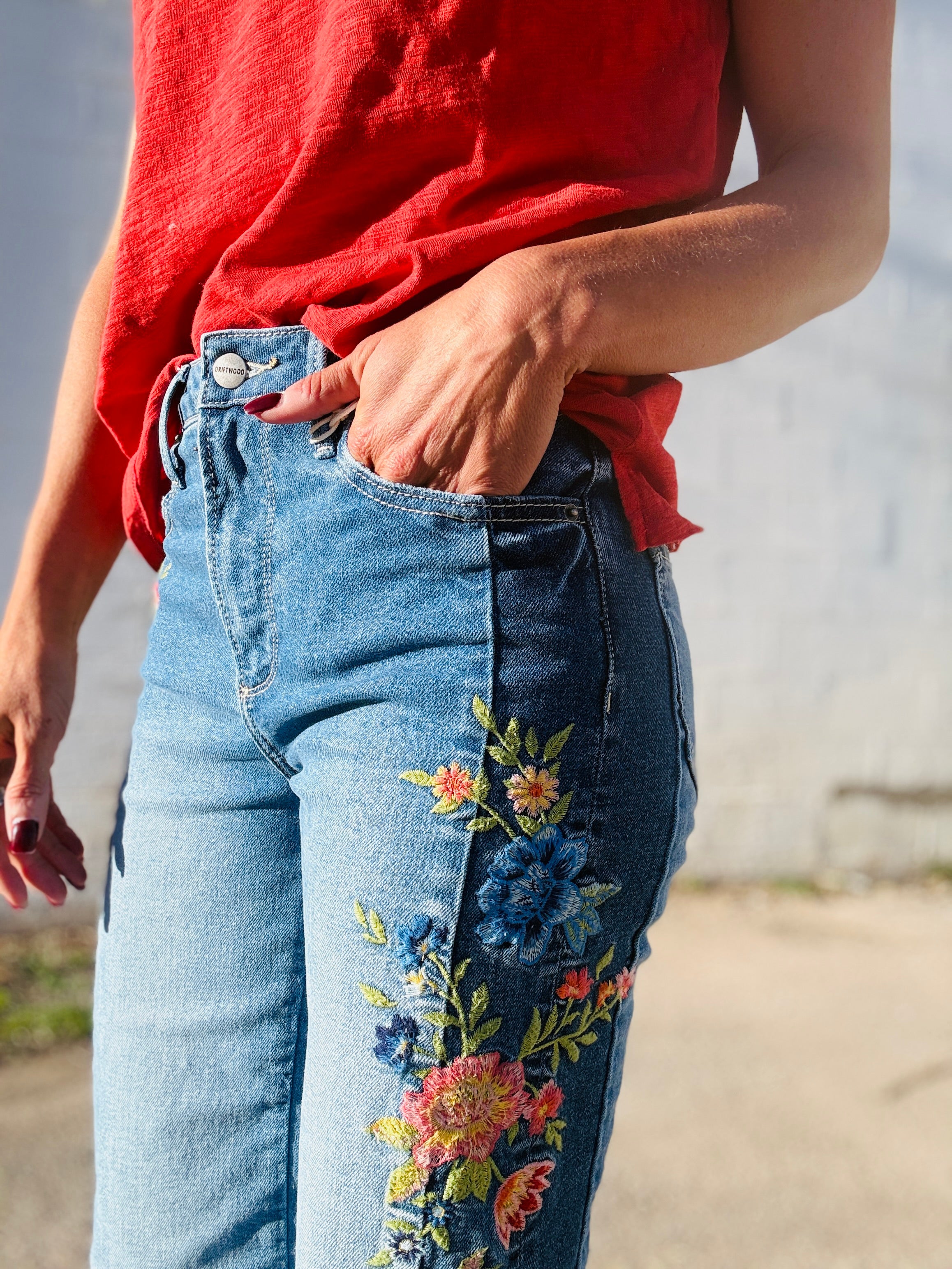 Driftwood Miami Jean x Blue Birds