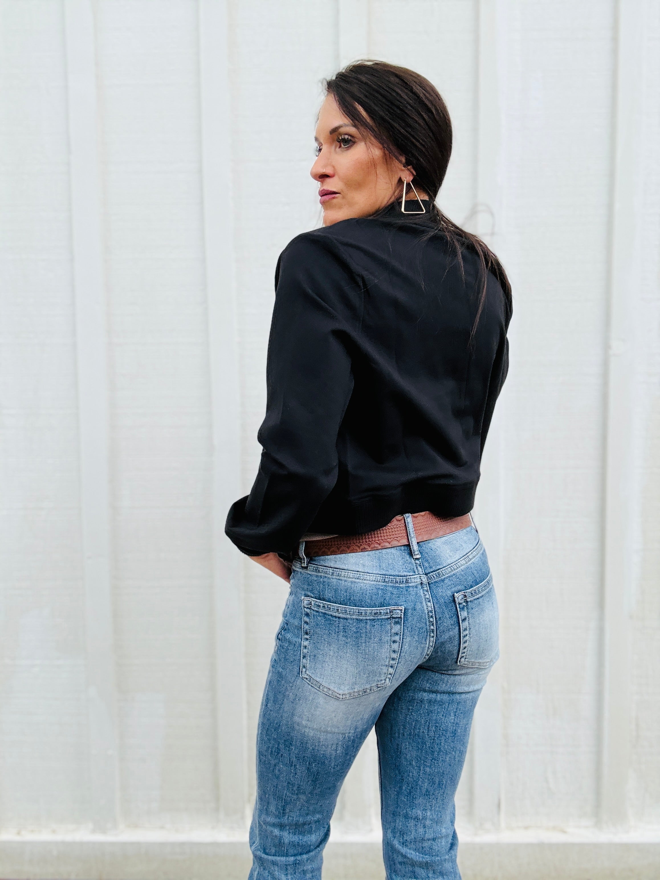 ELAN Kennedy Bomber Jacket