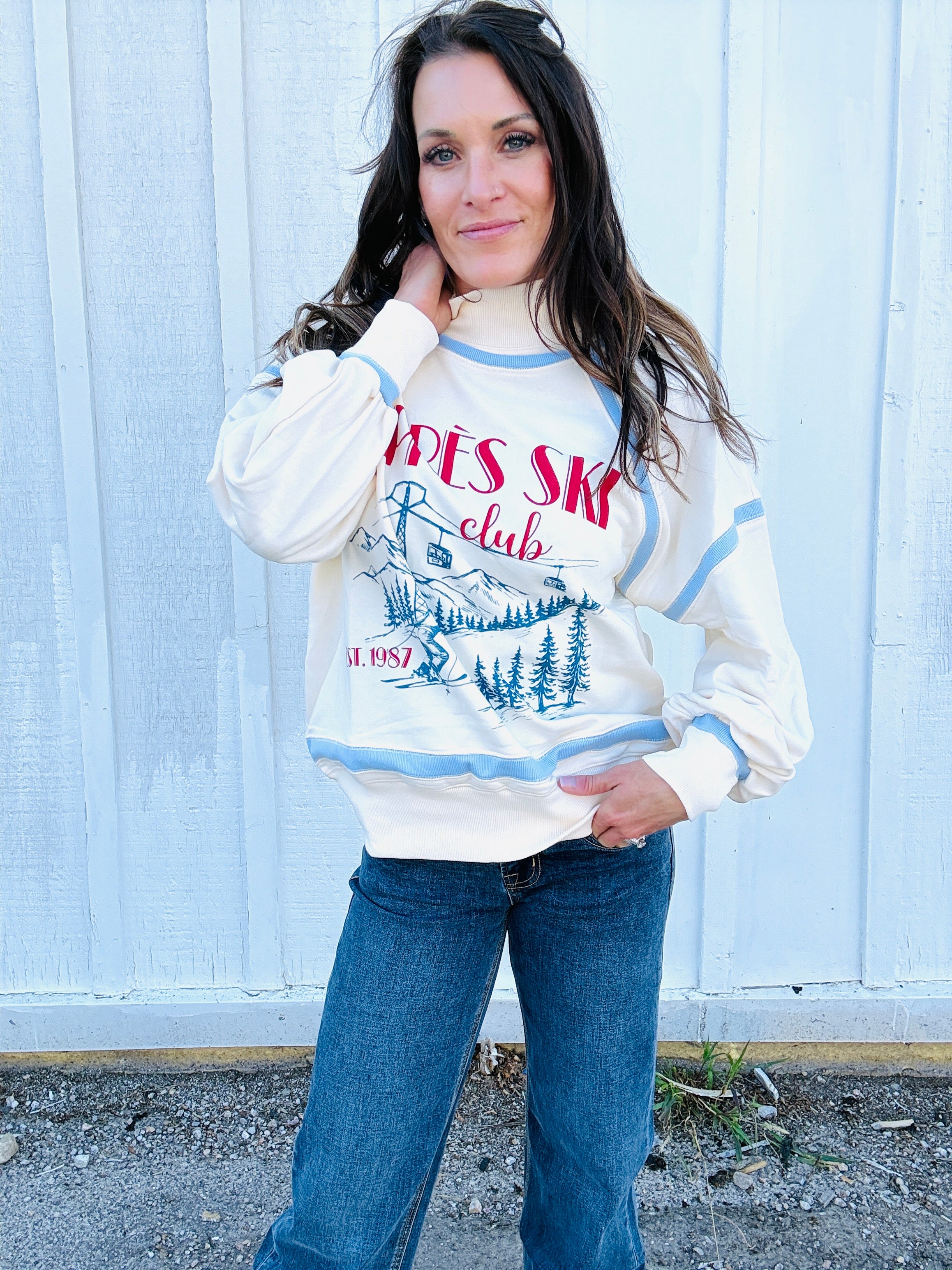Apres Ski Retro Sweatshirt