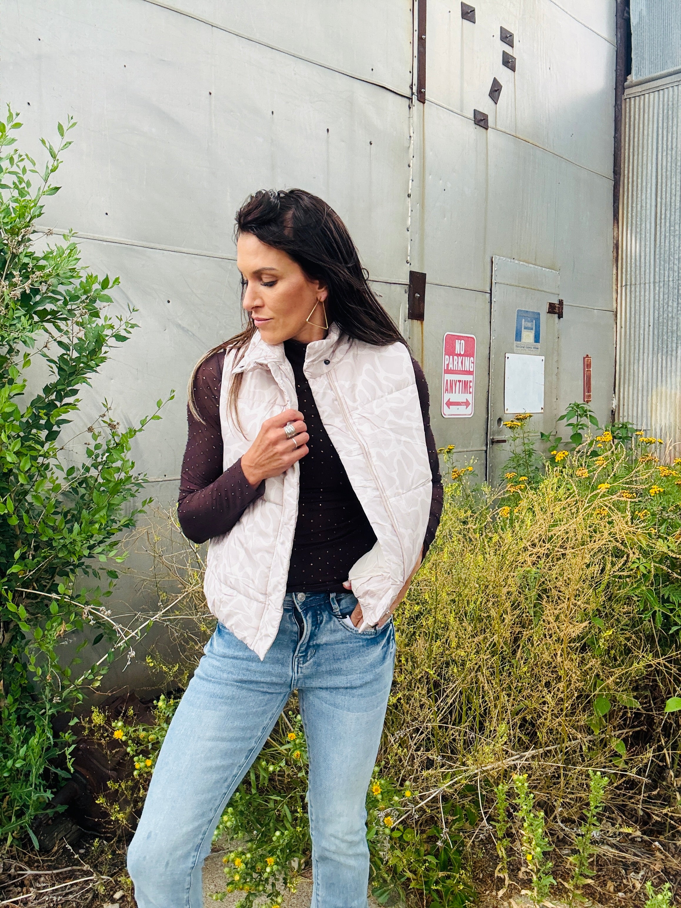 Birdie Puffer Vest Bare Marsh Camo