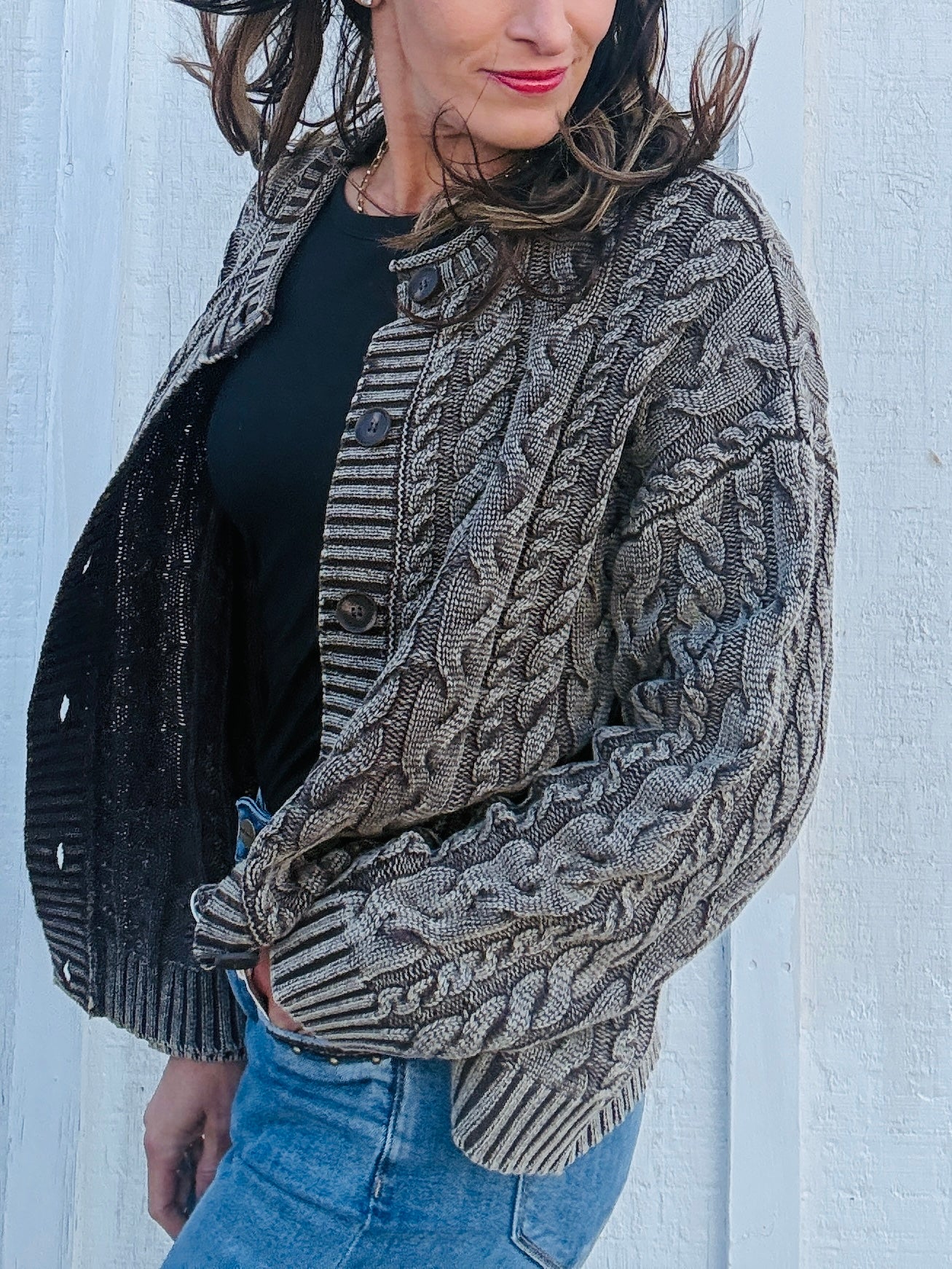 Cabin Cable Cardigan