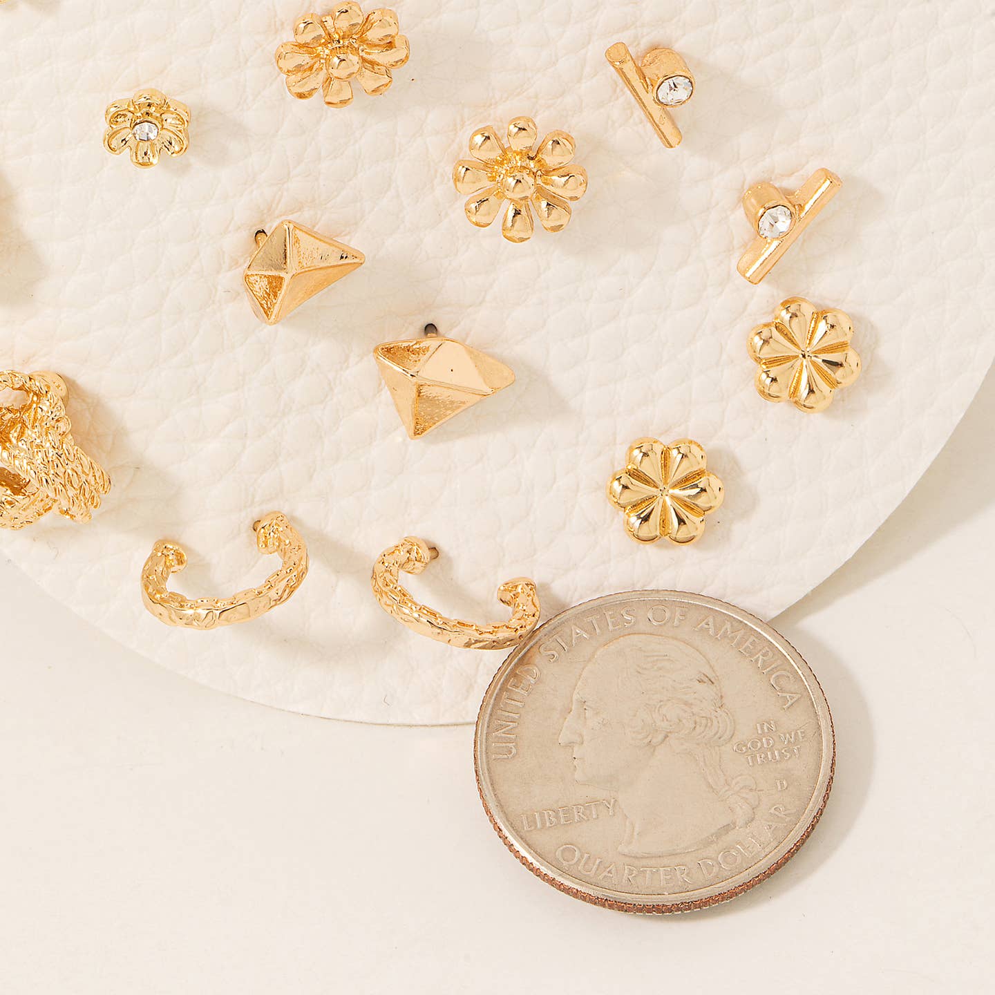 Mixed Stud & Hoop Earrings