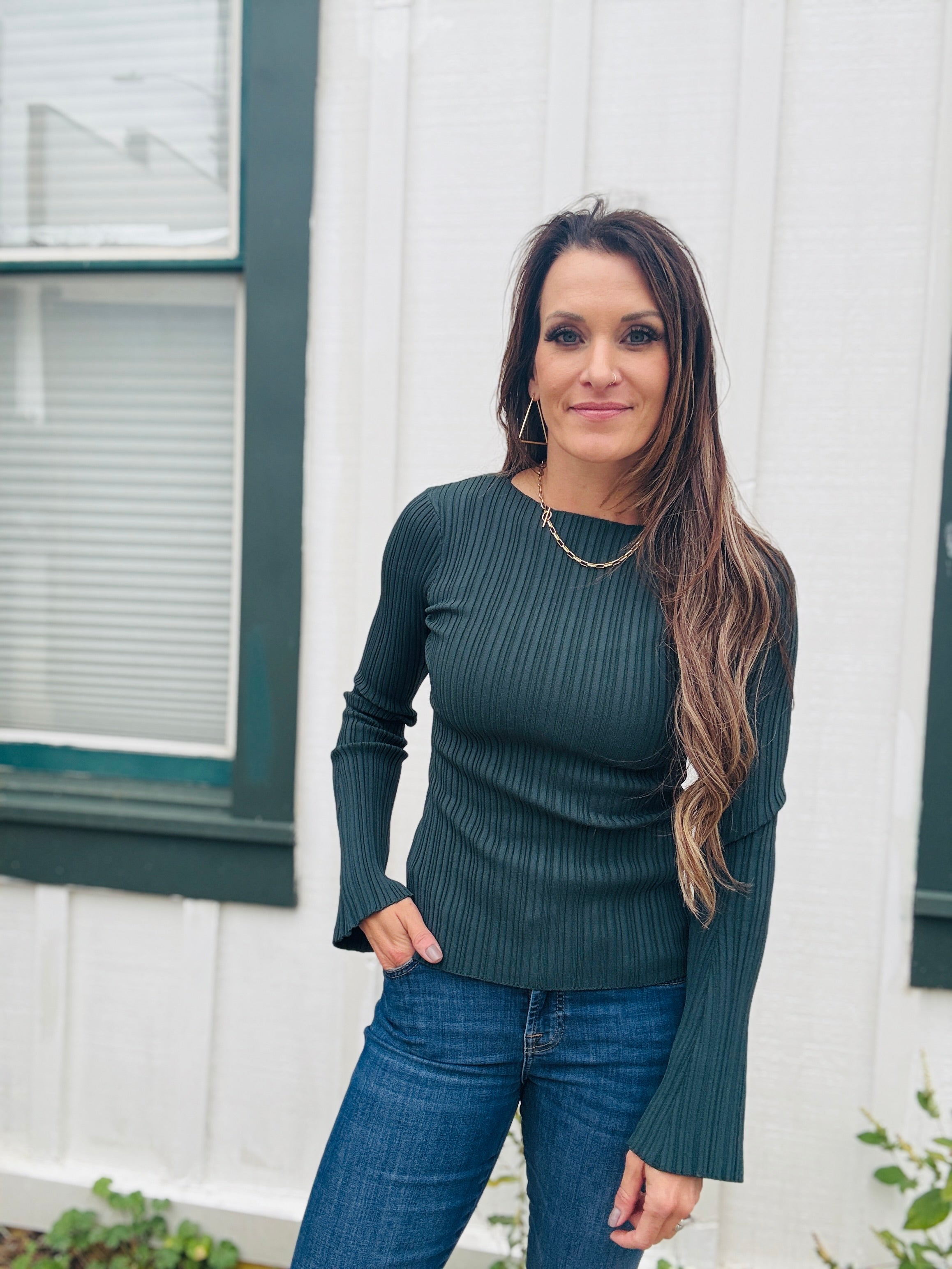 ELAN Long Sleeve Top