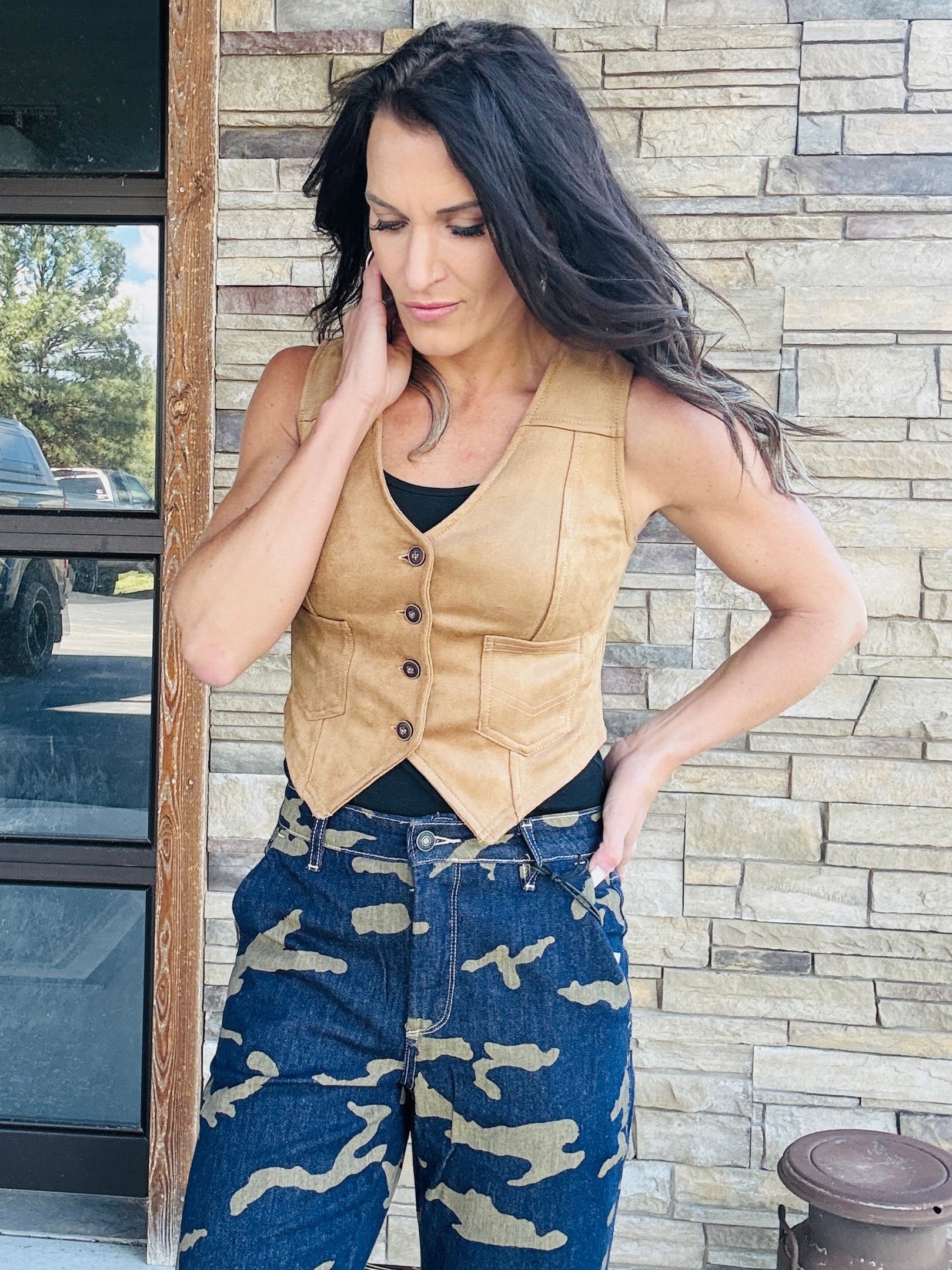 Dakota Suede Vest