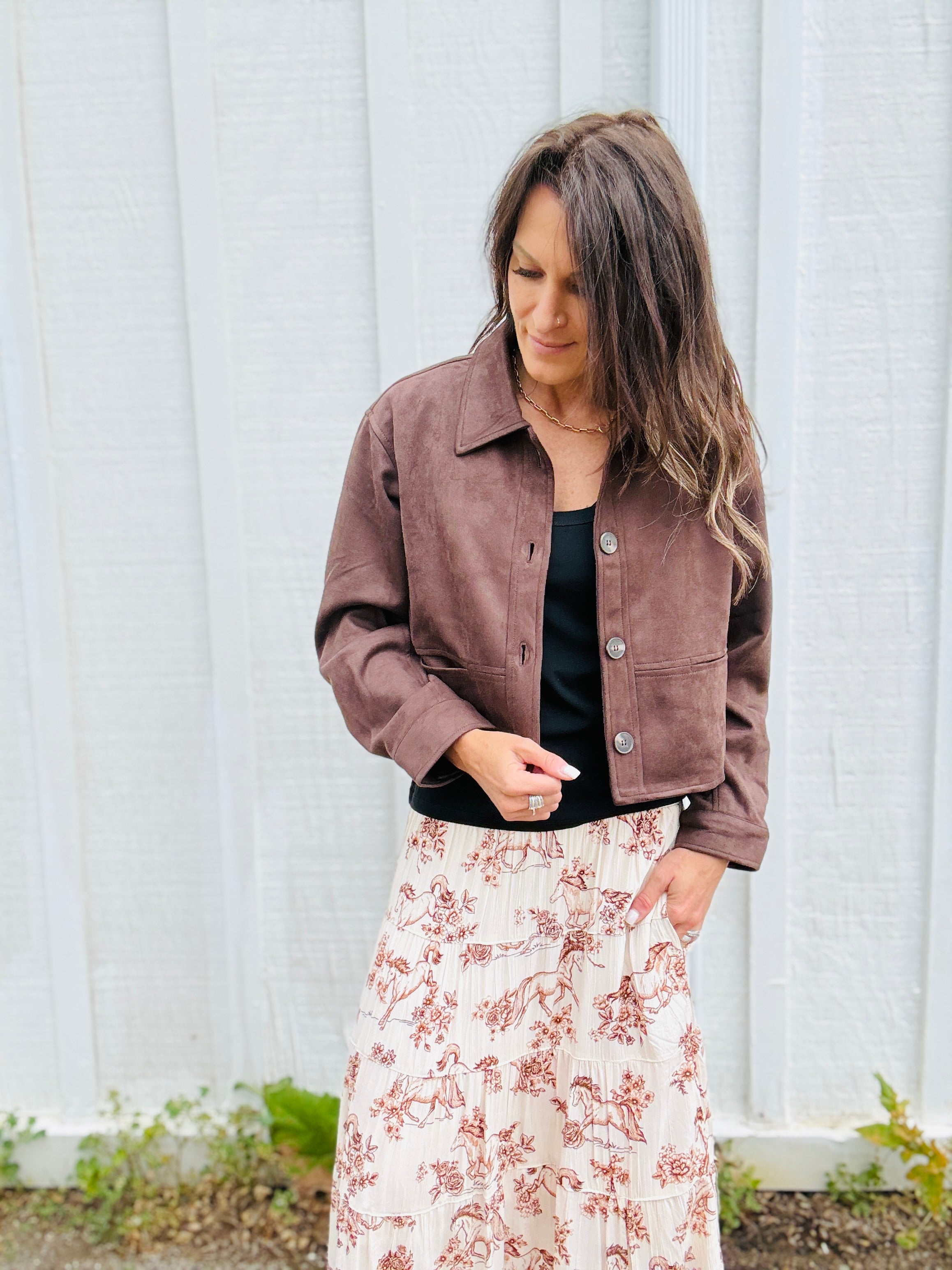 Haley Suede Jacket