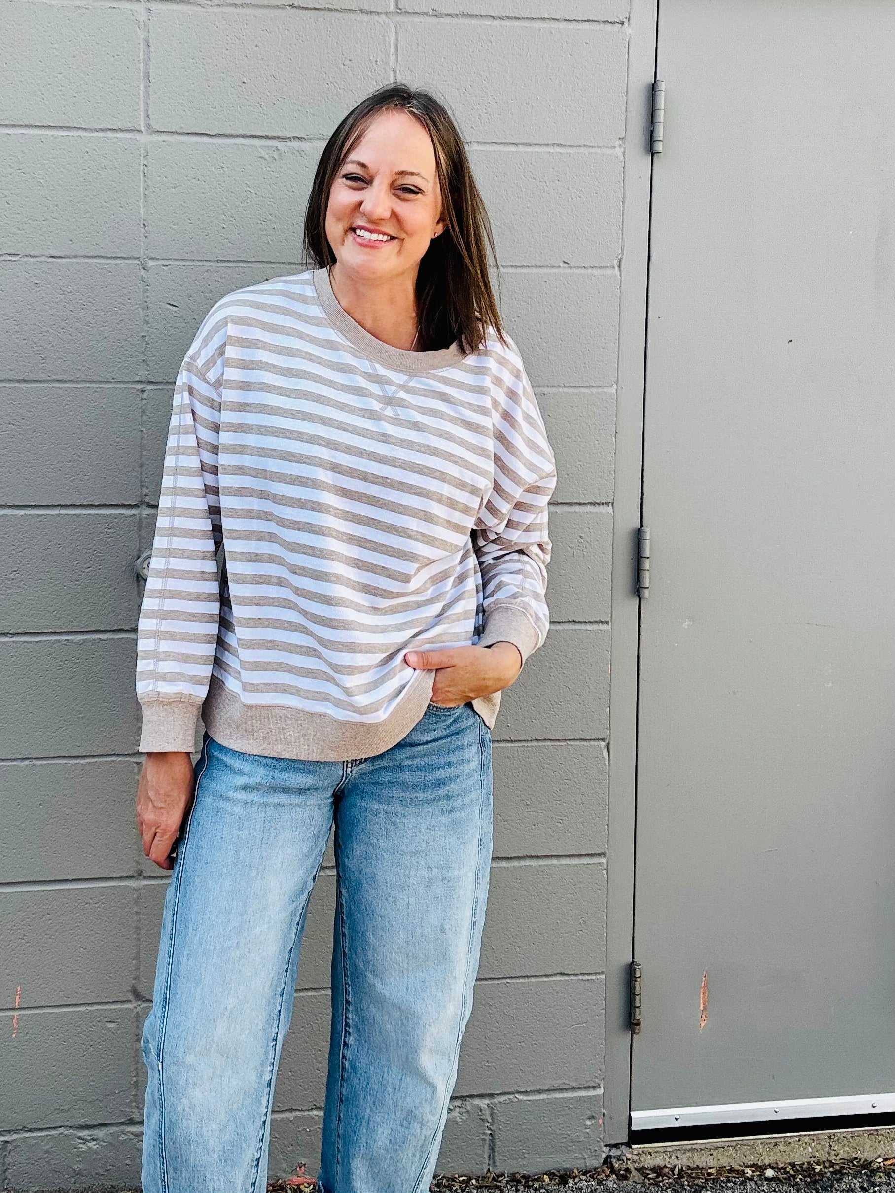 Z SUPPLY The Everyday Striped Crew