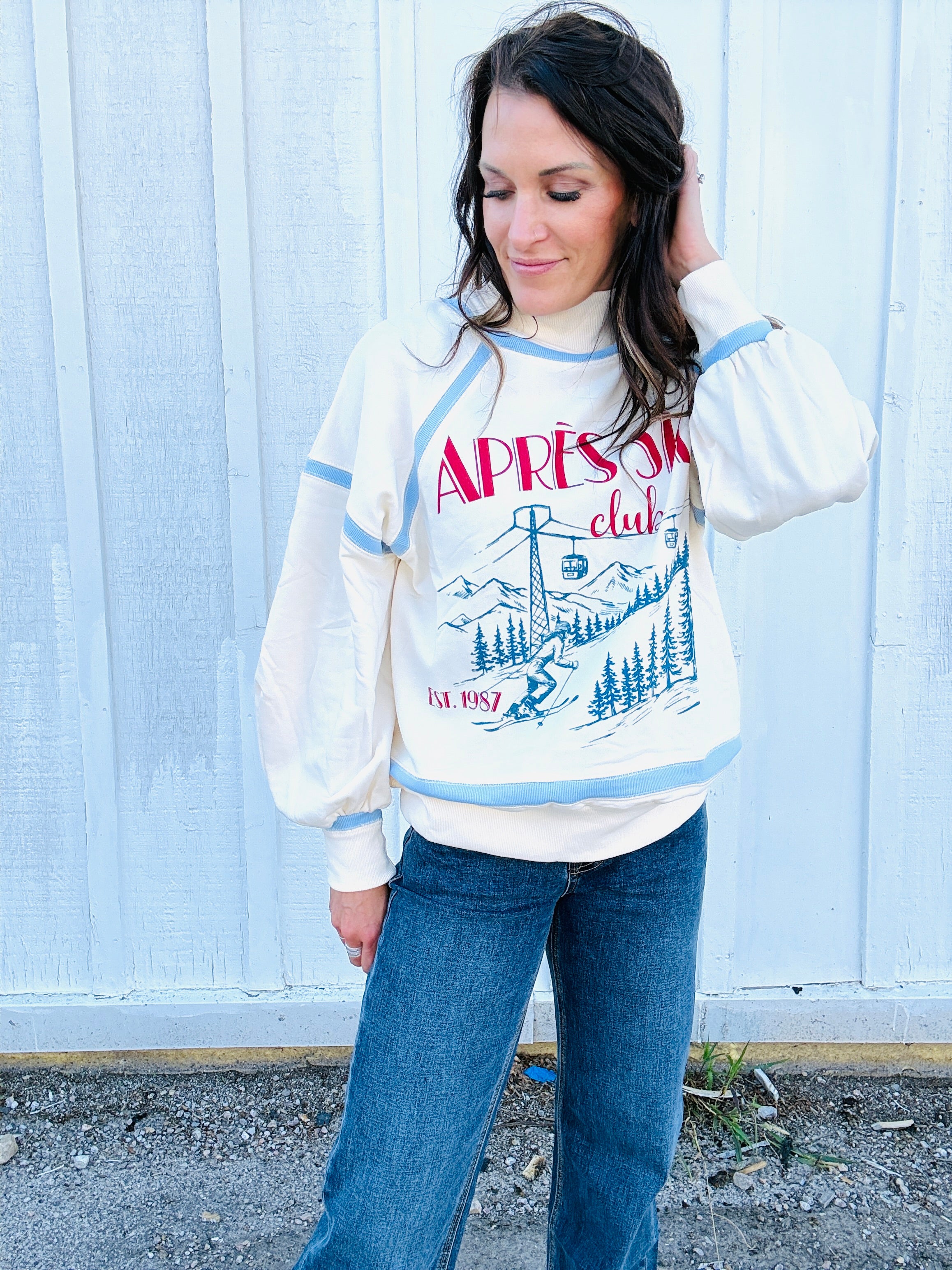 Apres Ski Retro Sweatshirt
