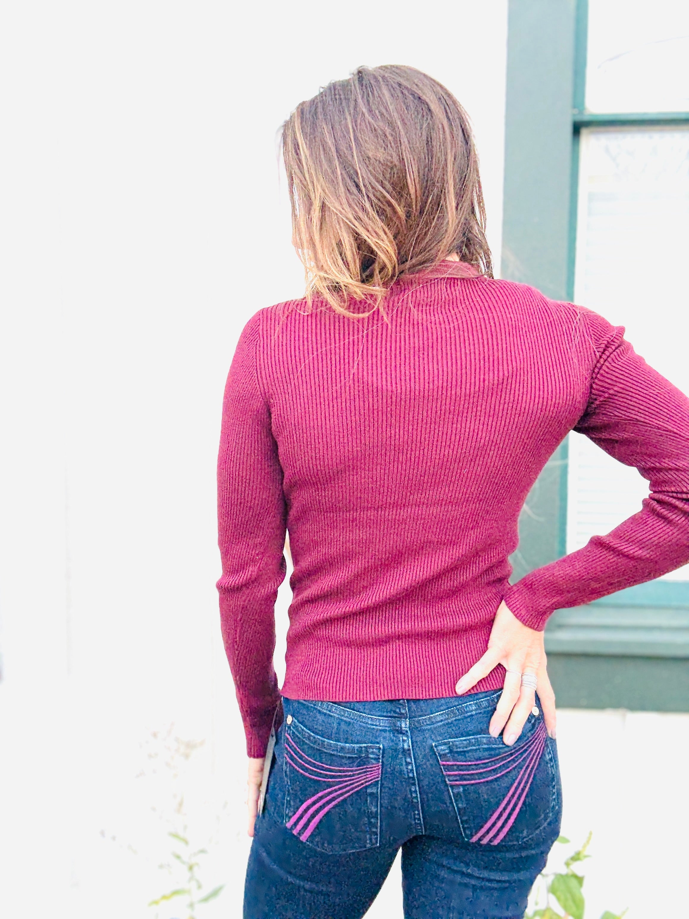 Cathy Classic Crewneck Sweater