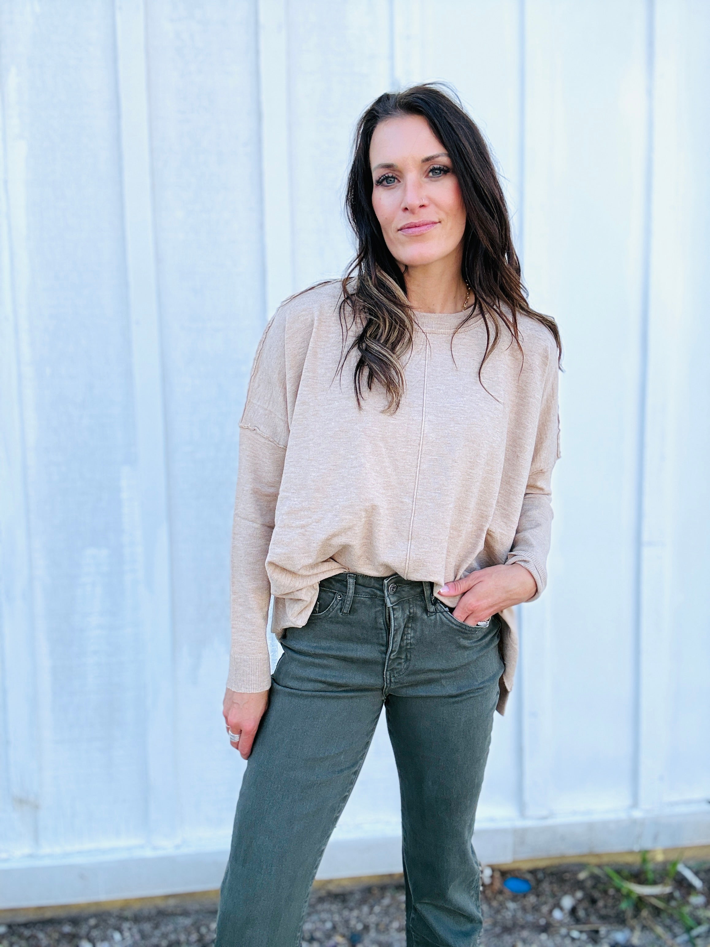 "CCC" Sweater Top