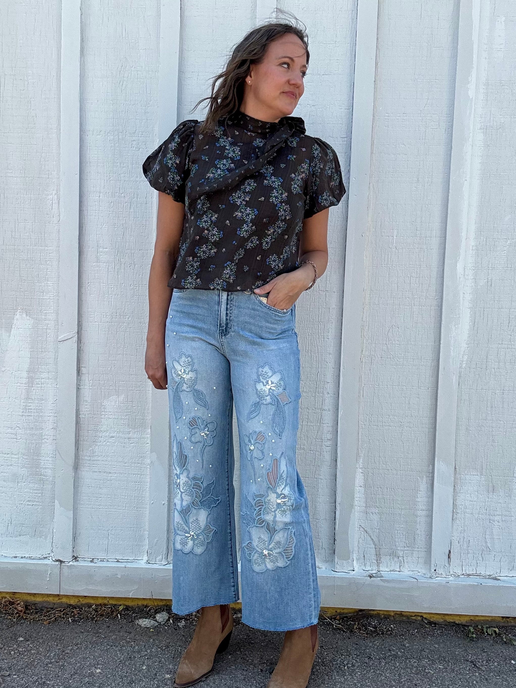Flower & Pearl SHR WL Jean
