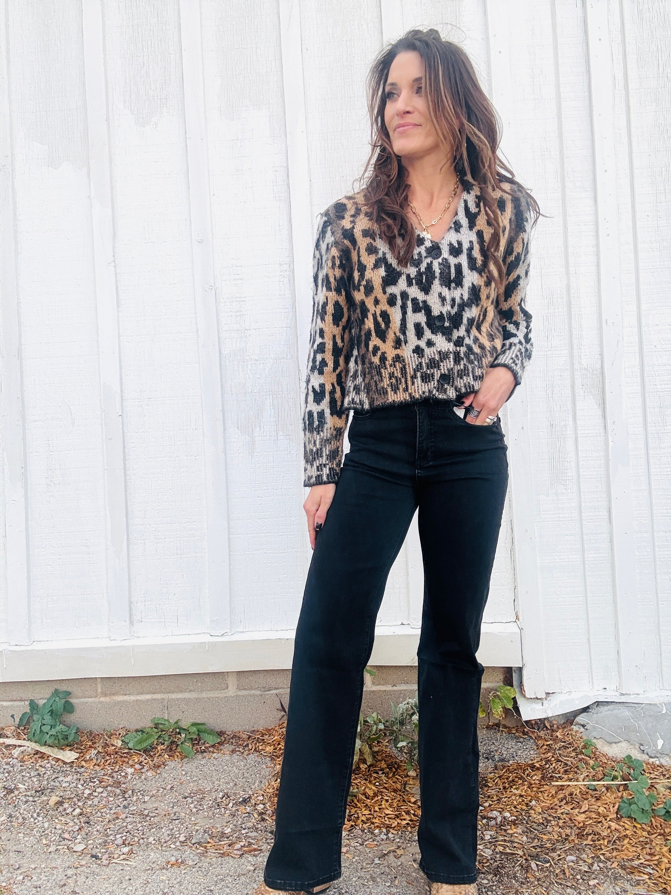 MICA SHR Wide Leg Ink Black