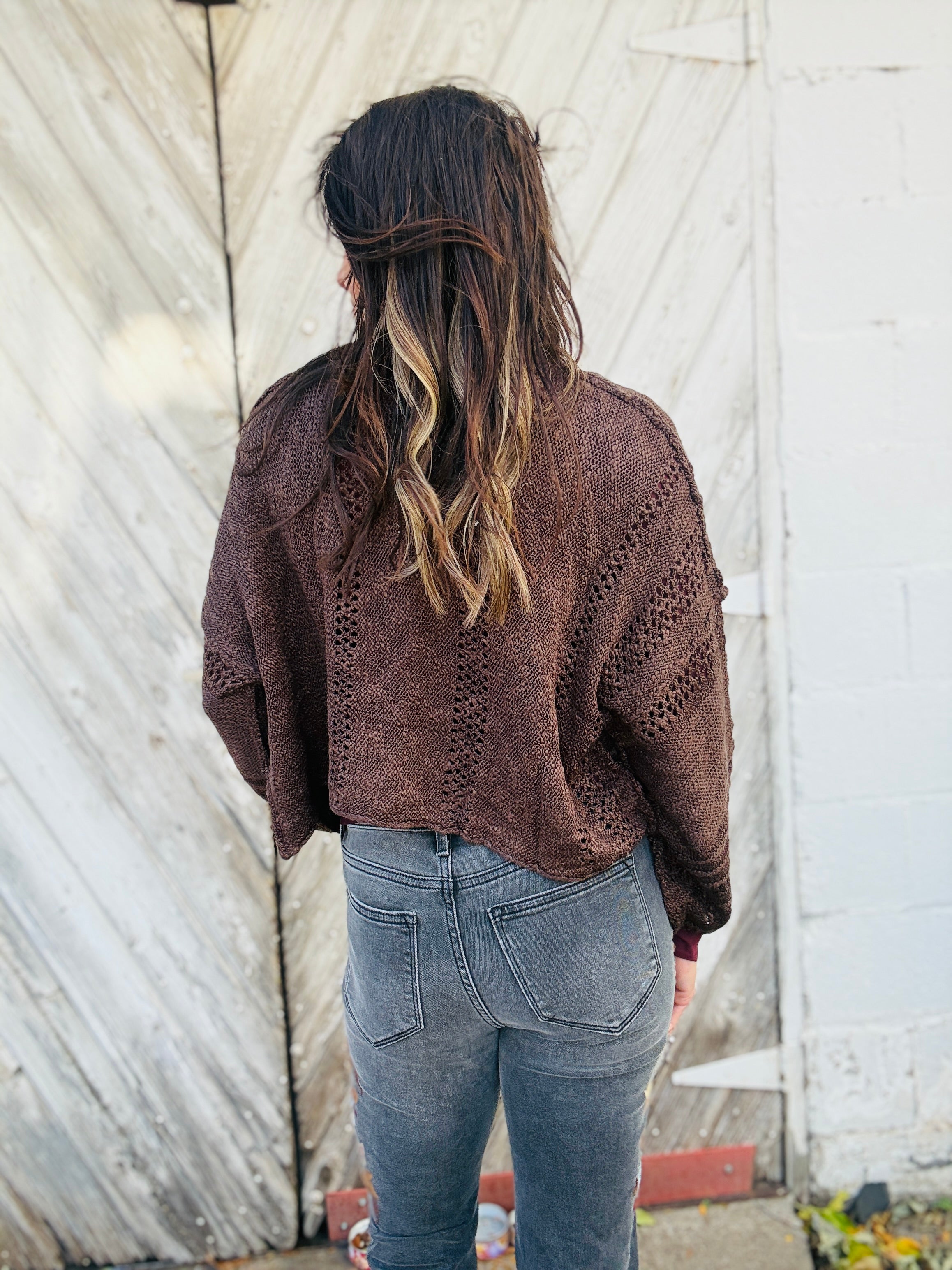 Nicole Knit V-neck Cardigan