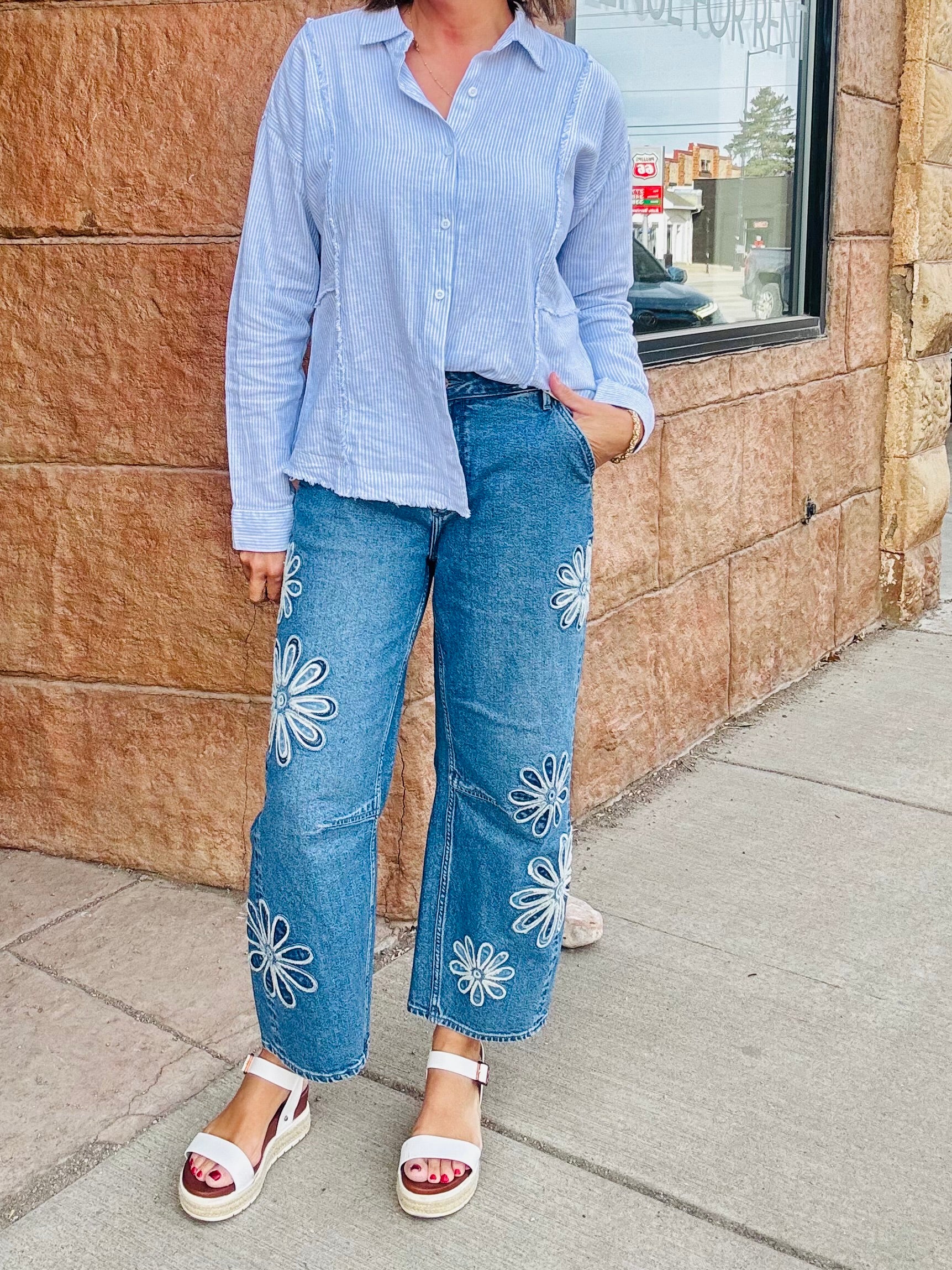 Driftwood Barbie Barrel x Daisy Patchwork