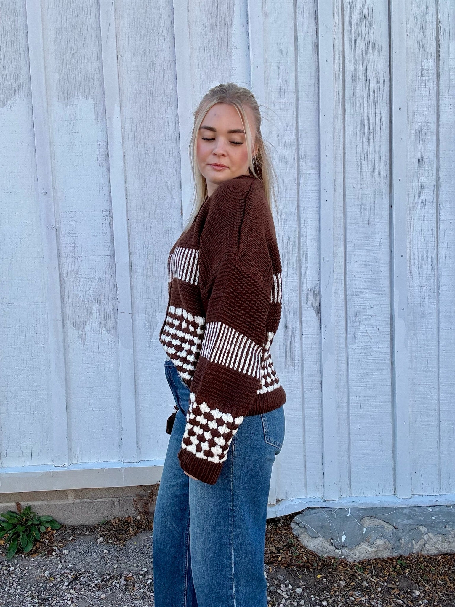 Braylee Patterned Cardigan