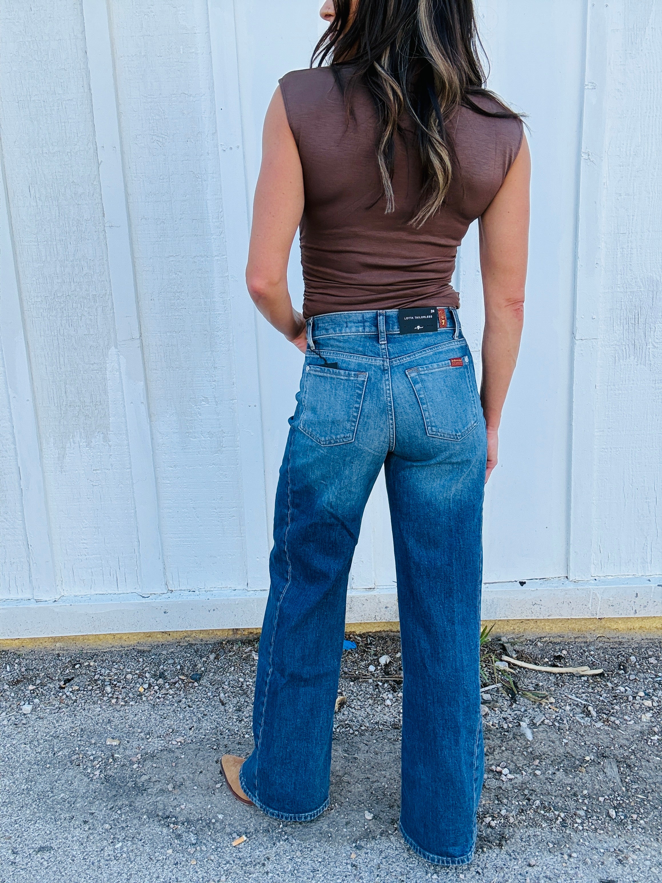 7 For All Mankind Lotta Blue Core