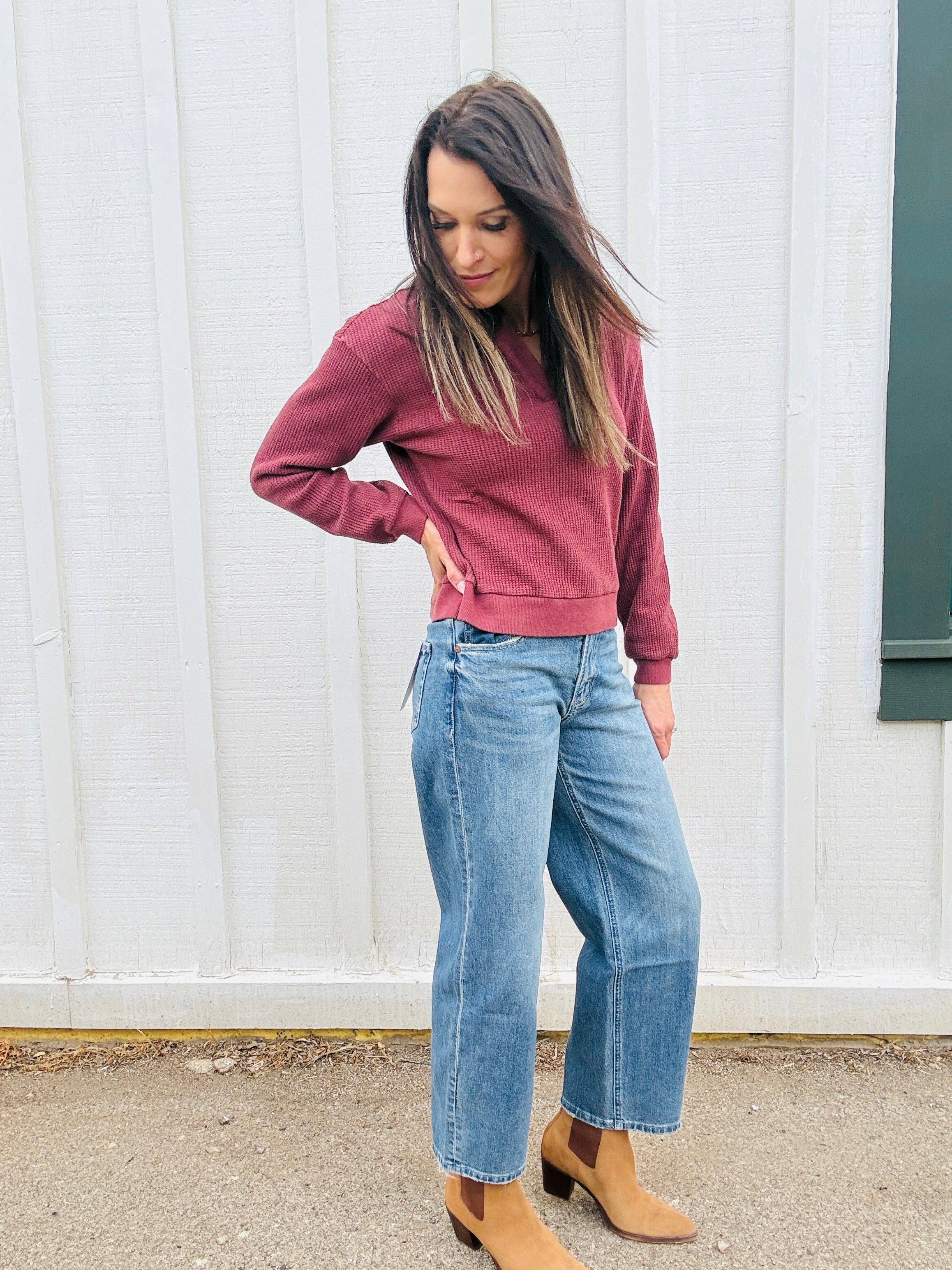 MICA HR Loose Ankle Straight