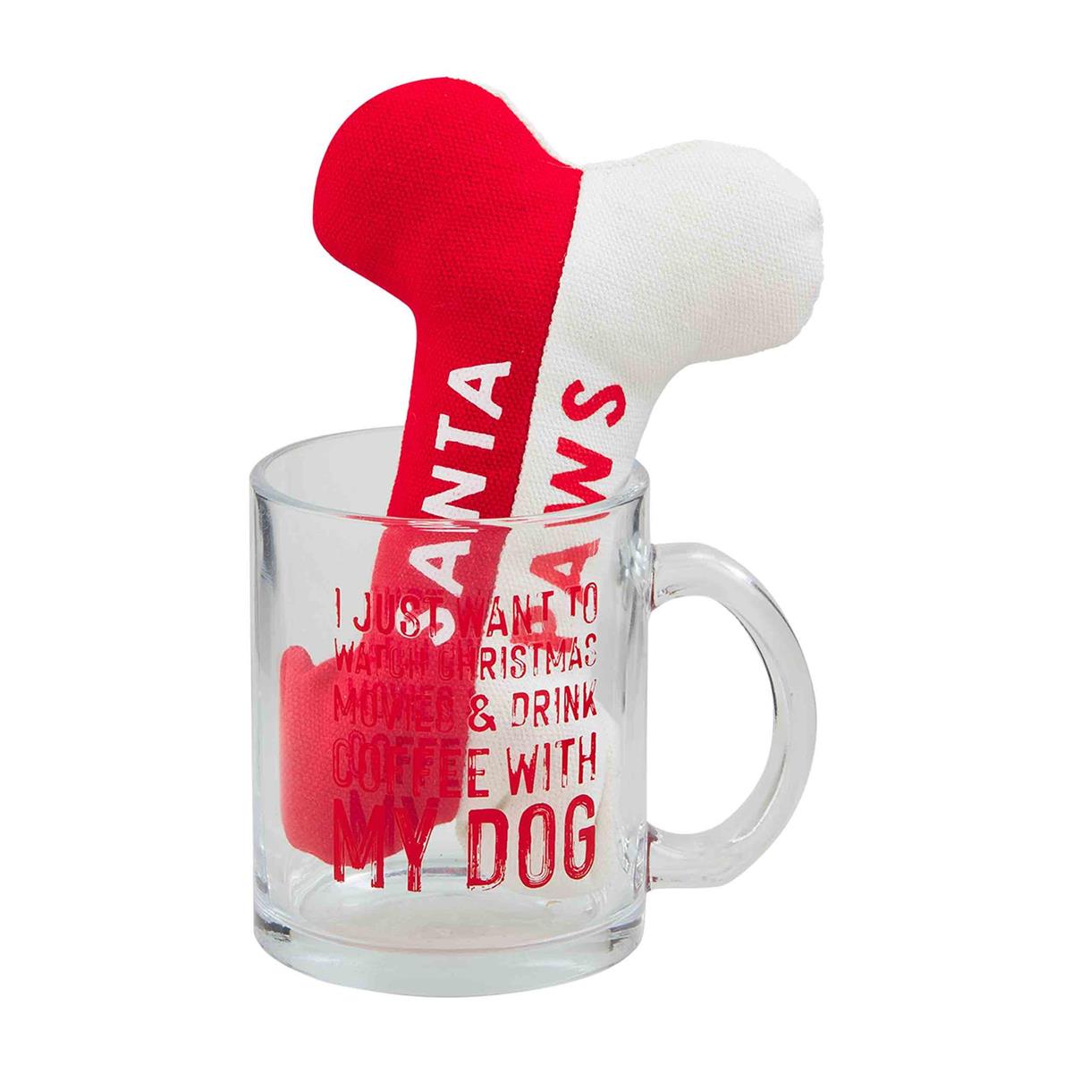 Dog Glass Mug Set