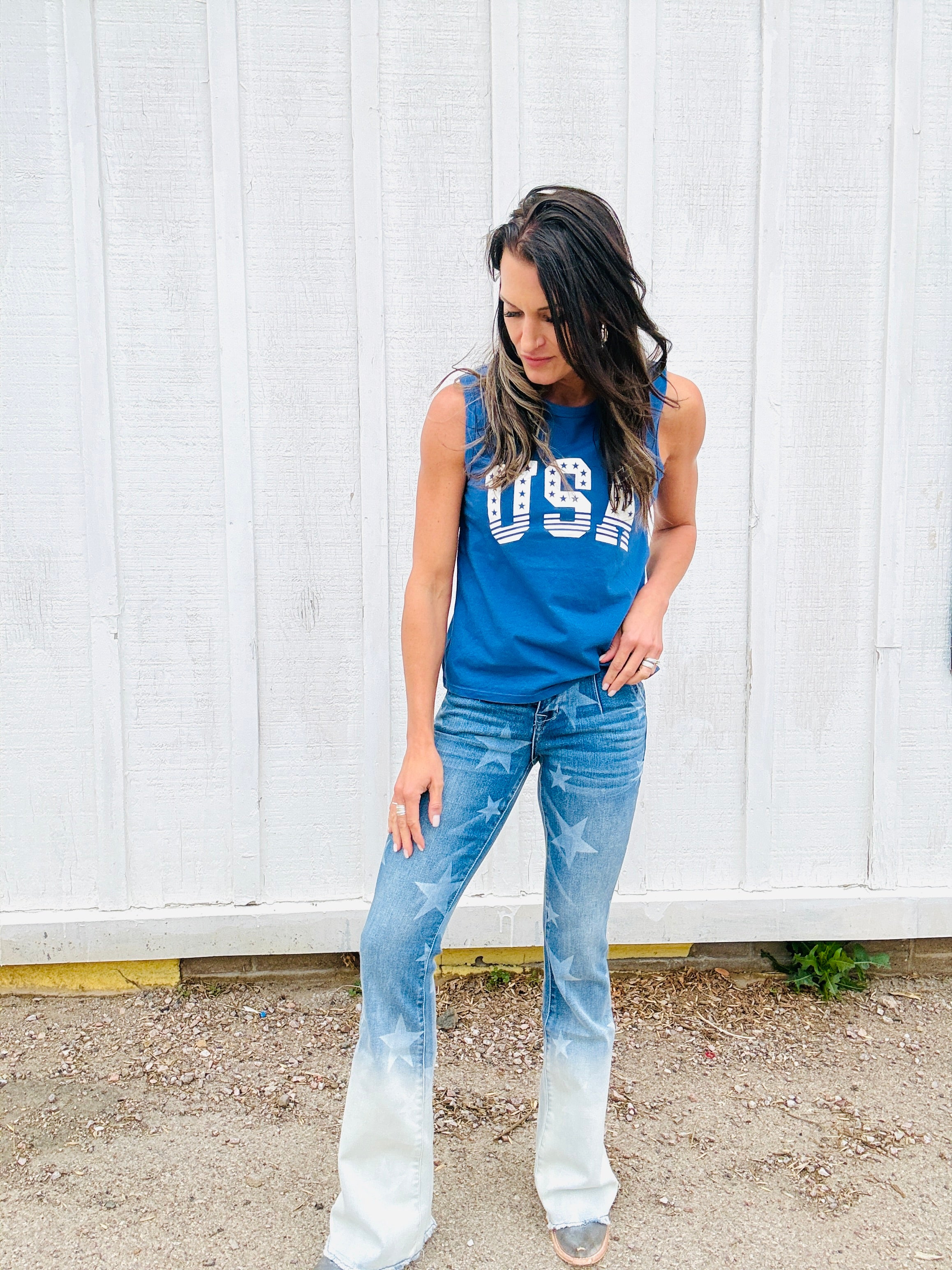 Z Supply Stars & Stripes Muscle Tank