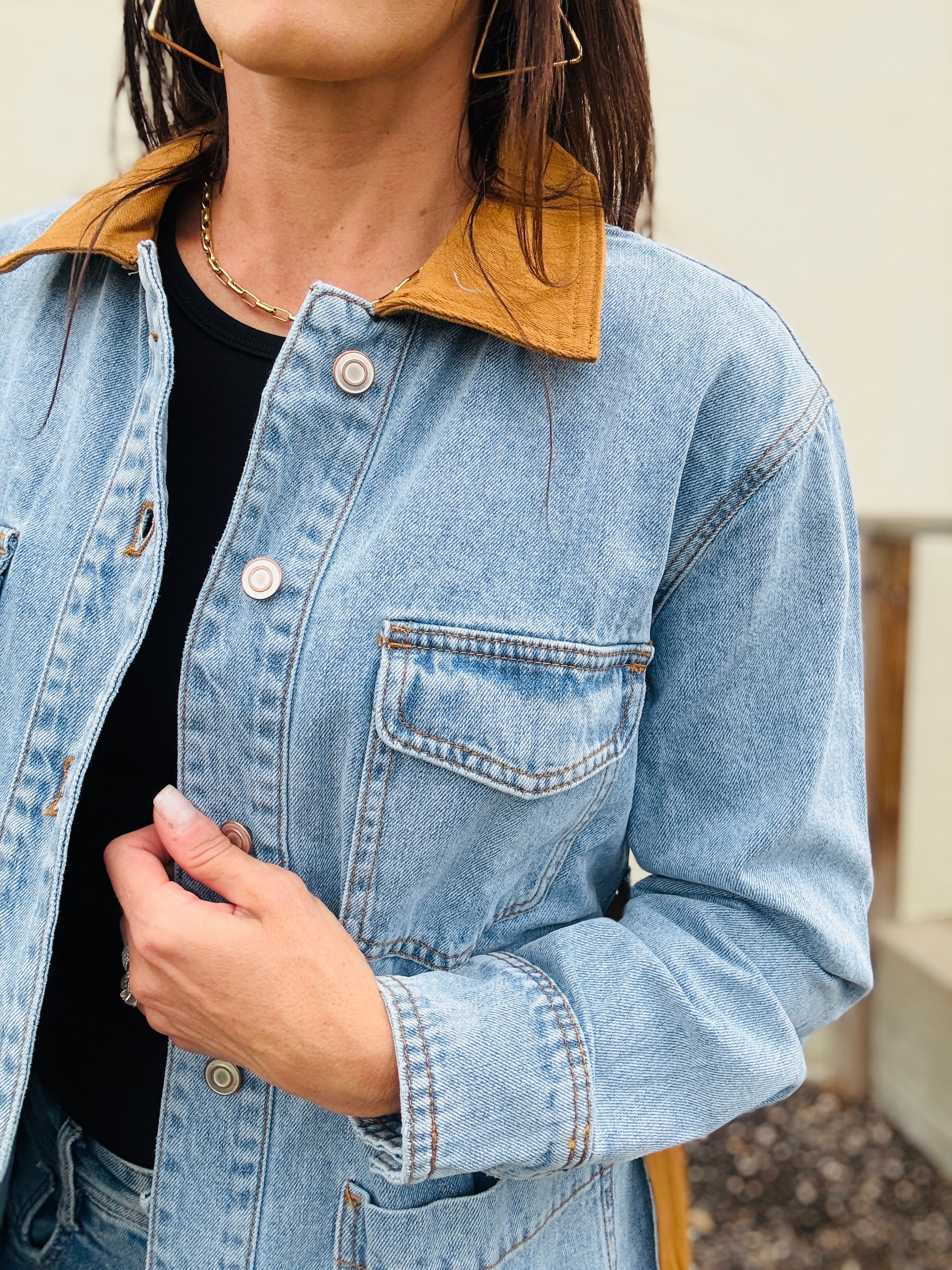 Elan Tie Waist Barn Jacket