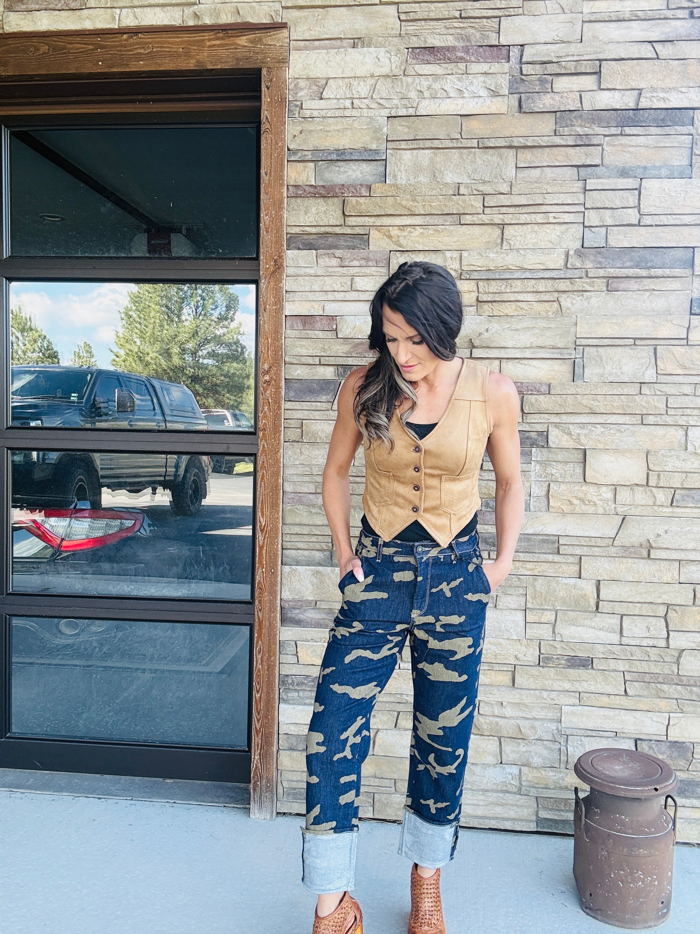 Dakota Suede Vest