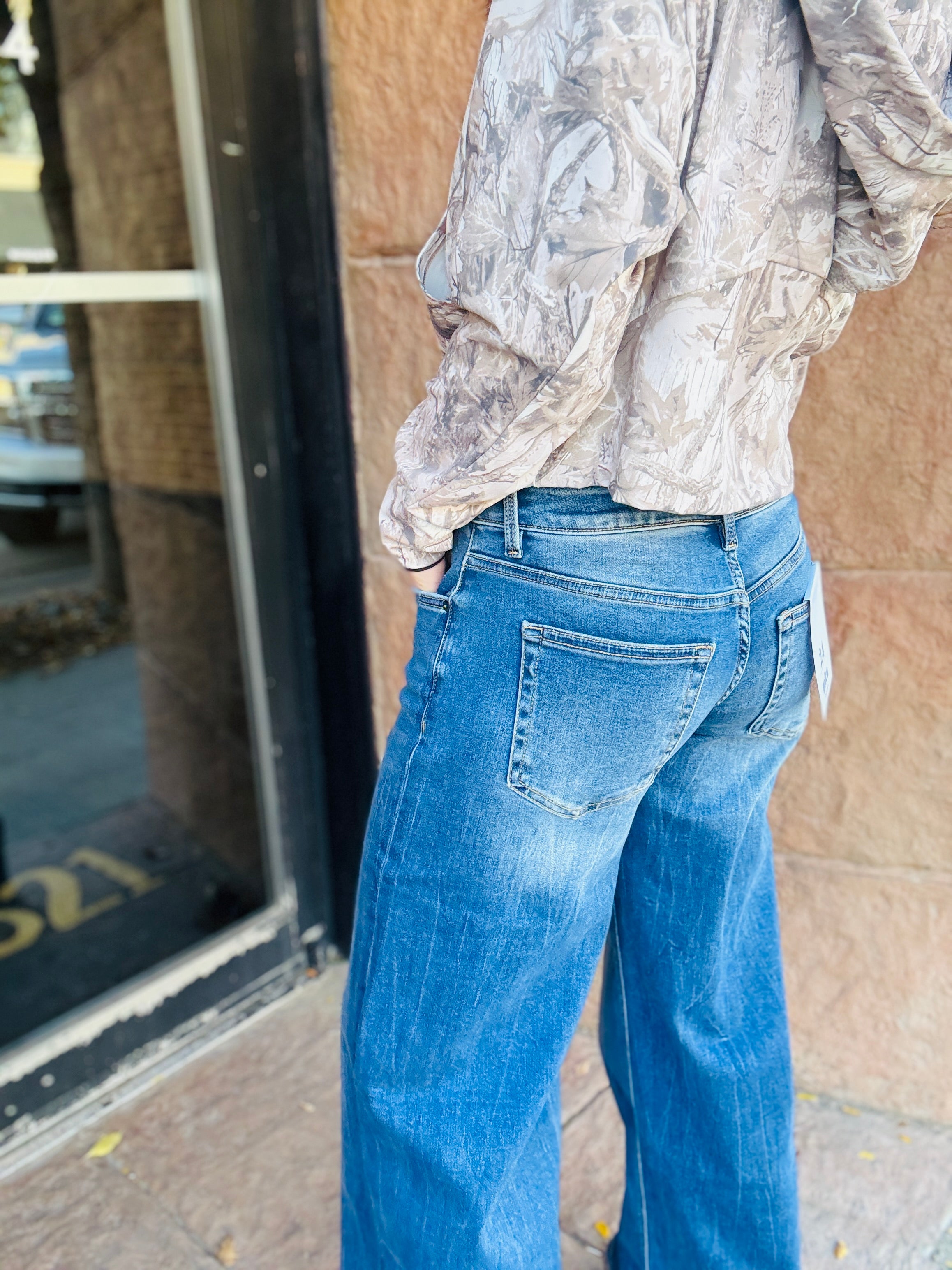 MICA LR Crease Indigo WL Jean