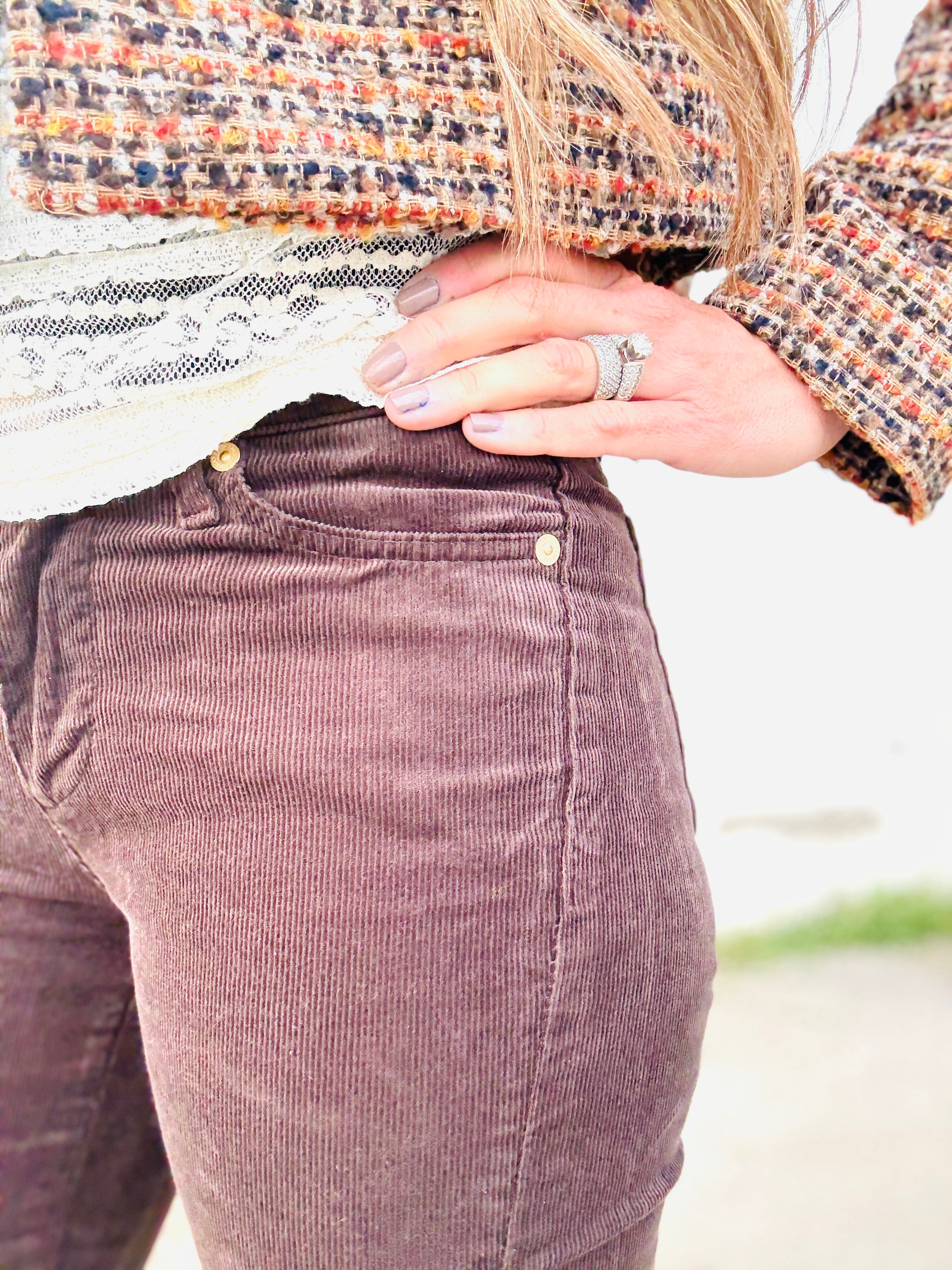 7 FOR ALL MANKIND Twisted DOJO Corduroy