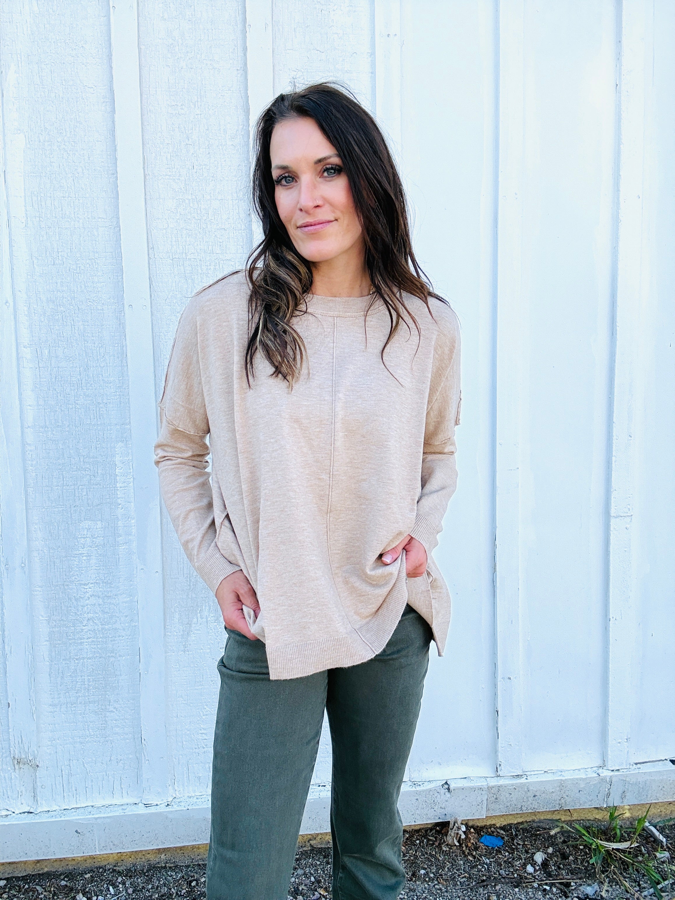 "CCC" Sweater Top