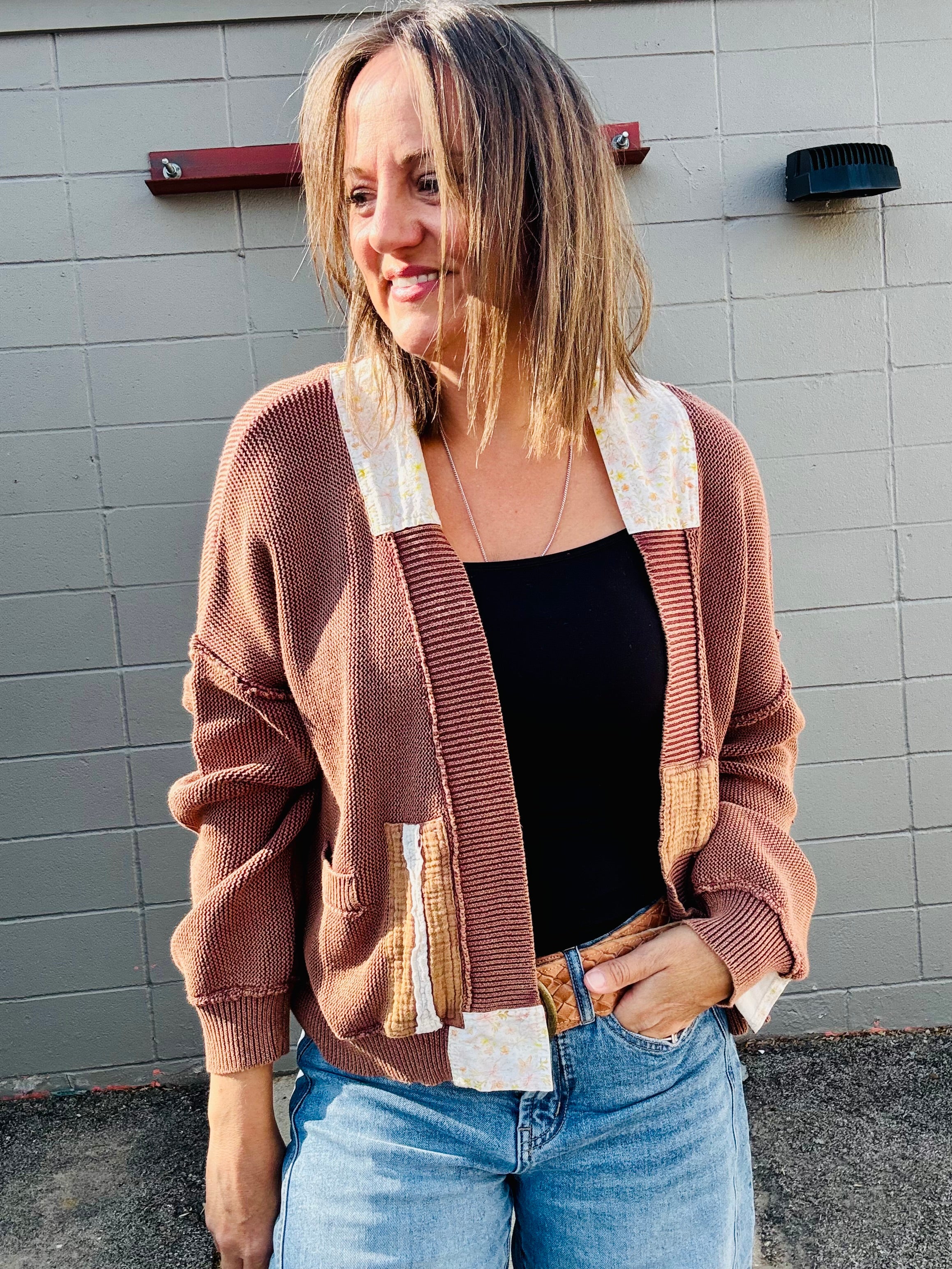 Pol All In The Mix Cardigan