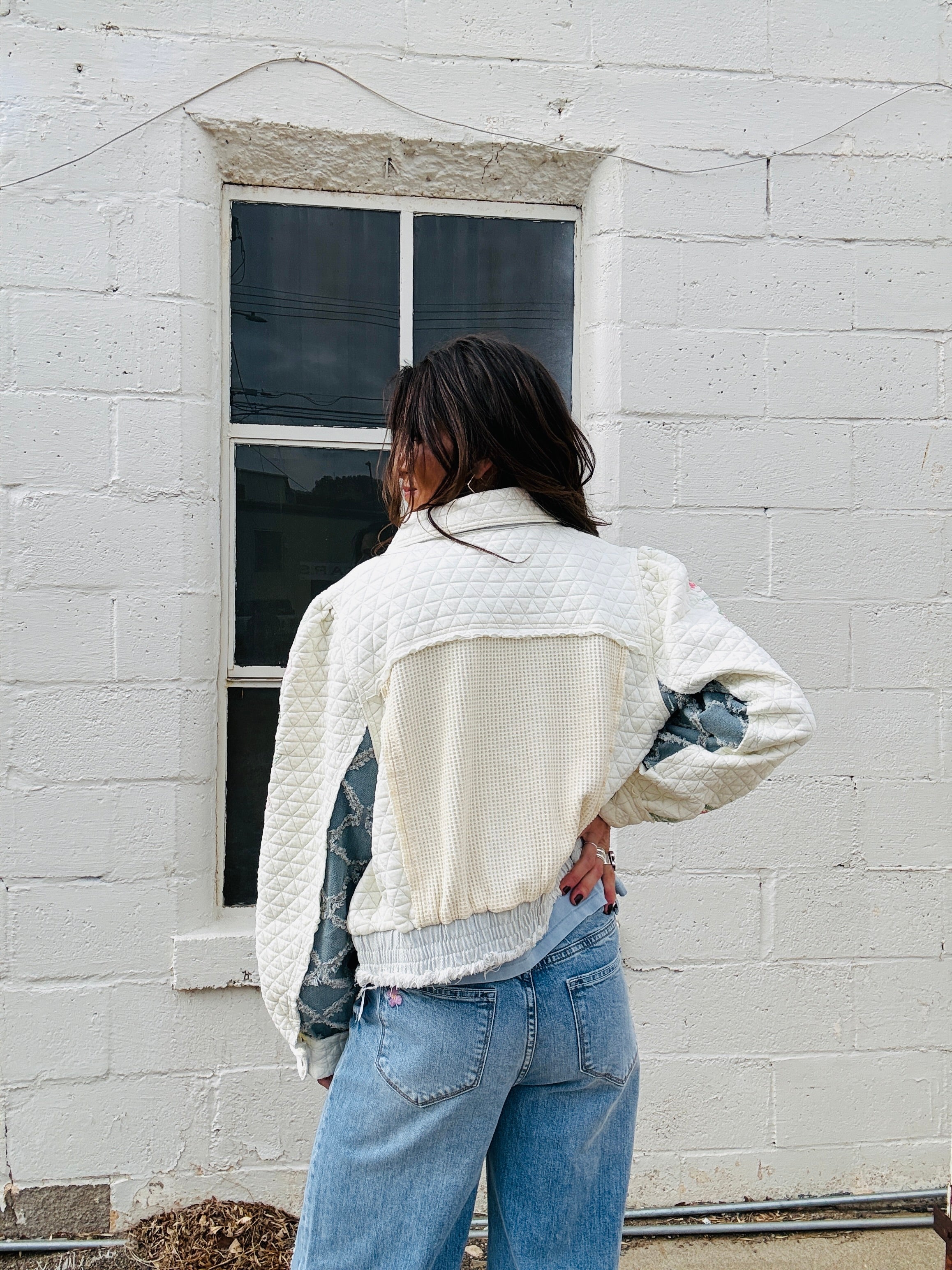 Vintage Washed Quilted Jacket