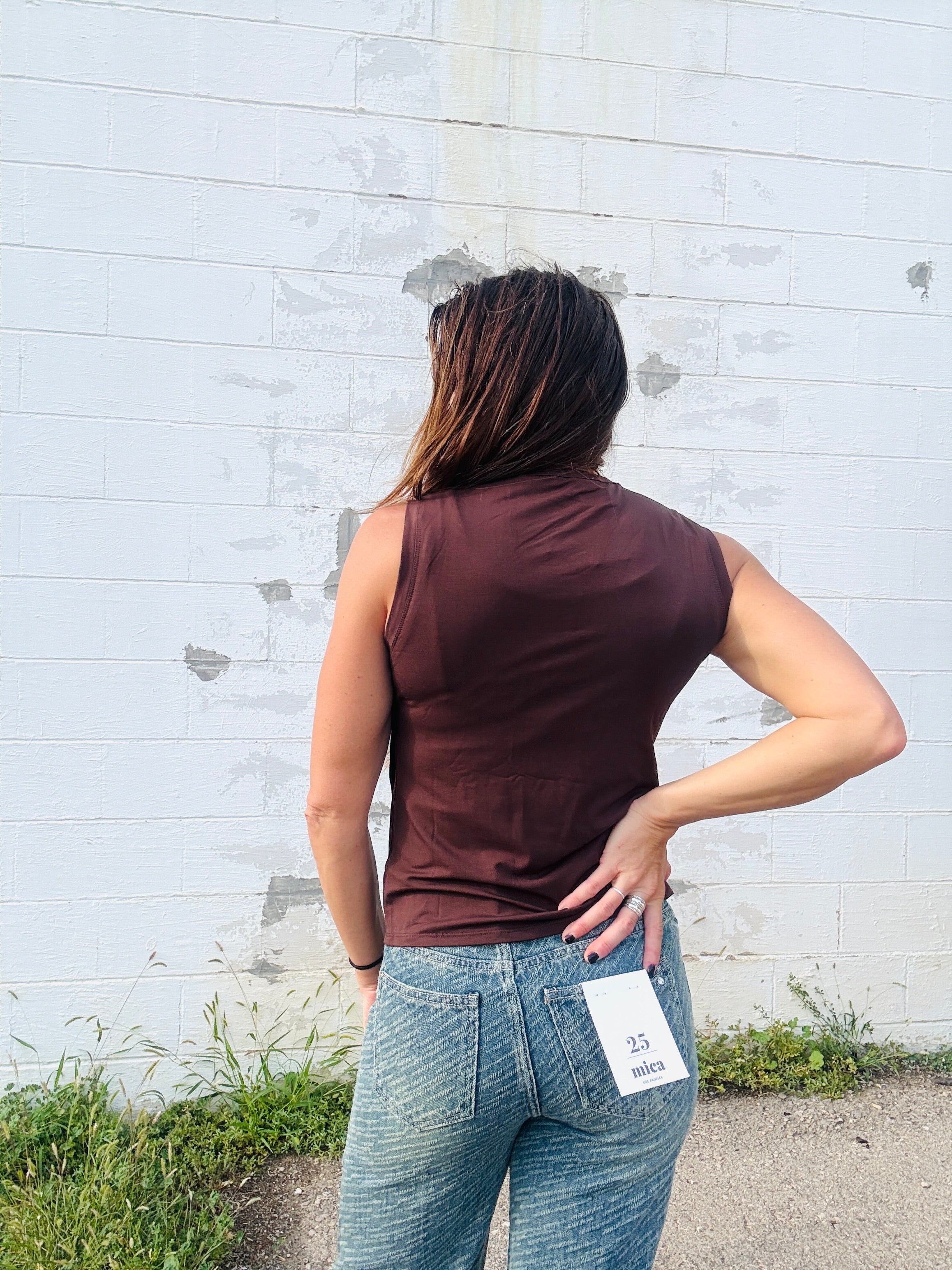 ELAN Drapey Tank Top