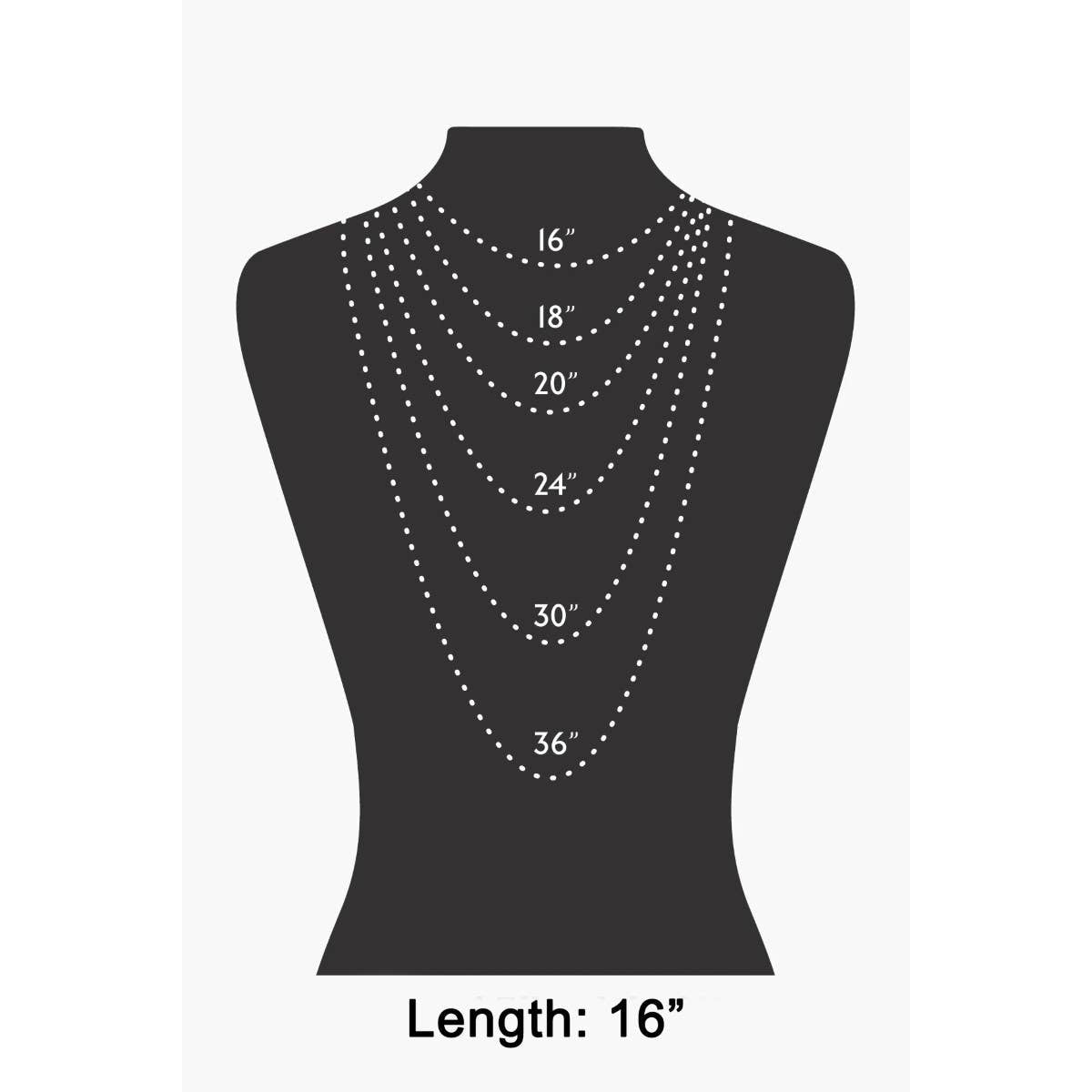 Gem Studs CZ Necklace