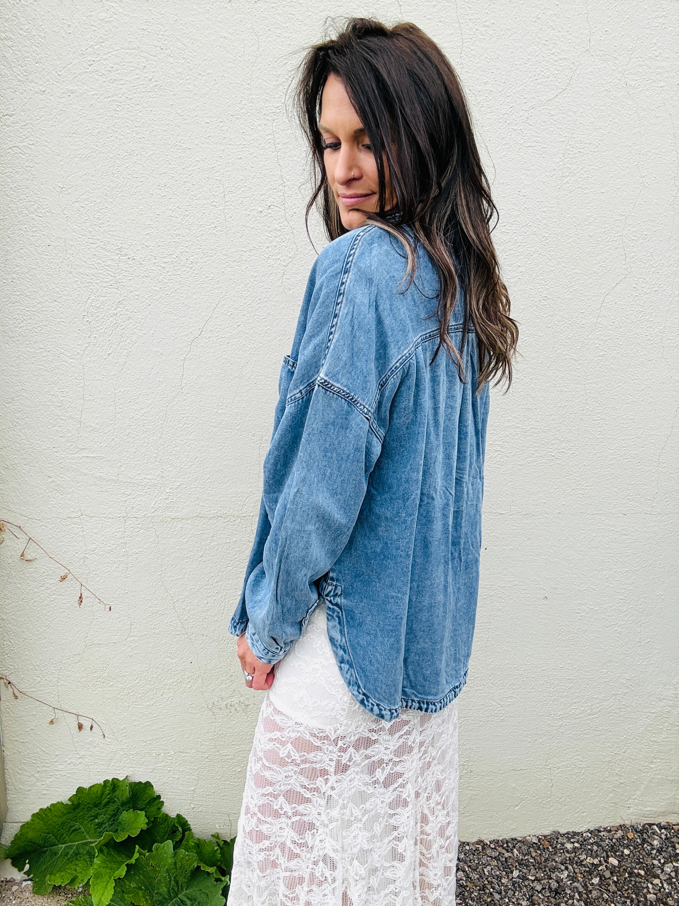 Washed Chambray Shirt
