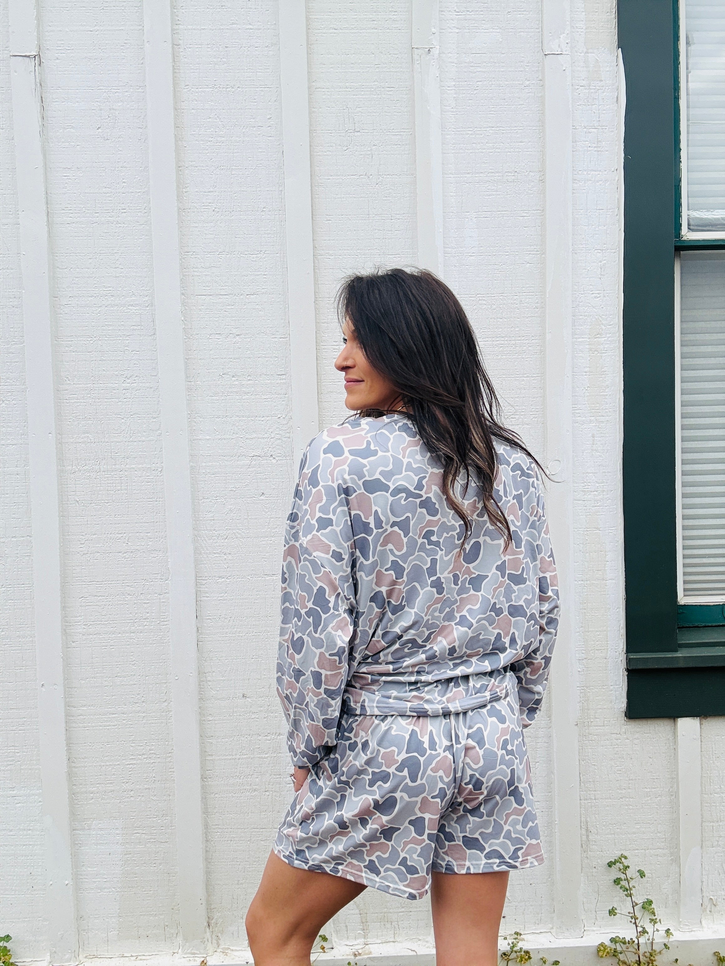 Birdie Camo Long Sleeve Boxer SET