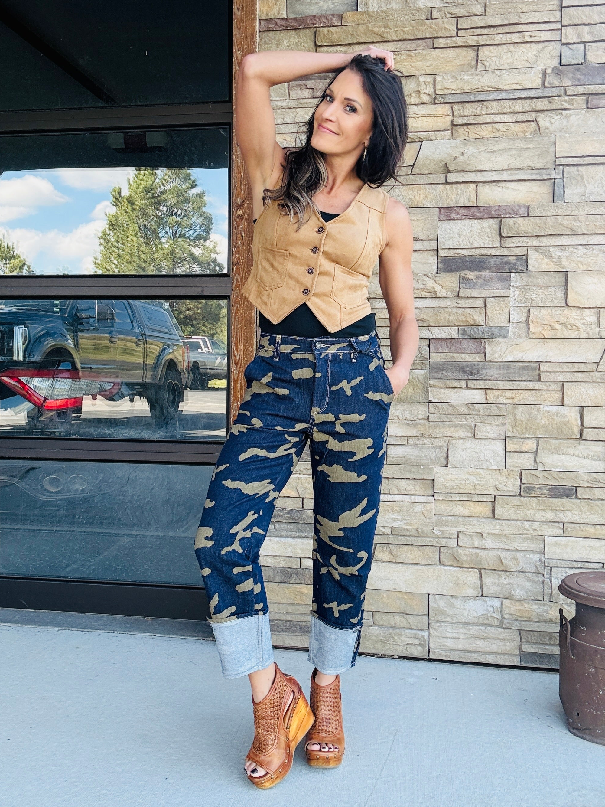 Dakota Suede Vest