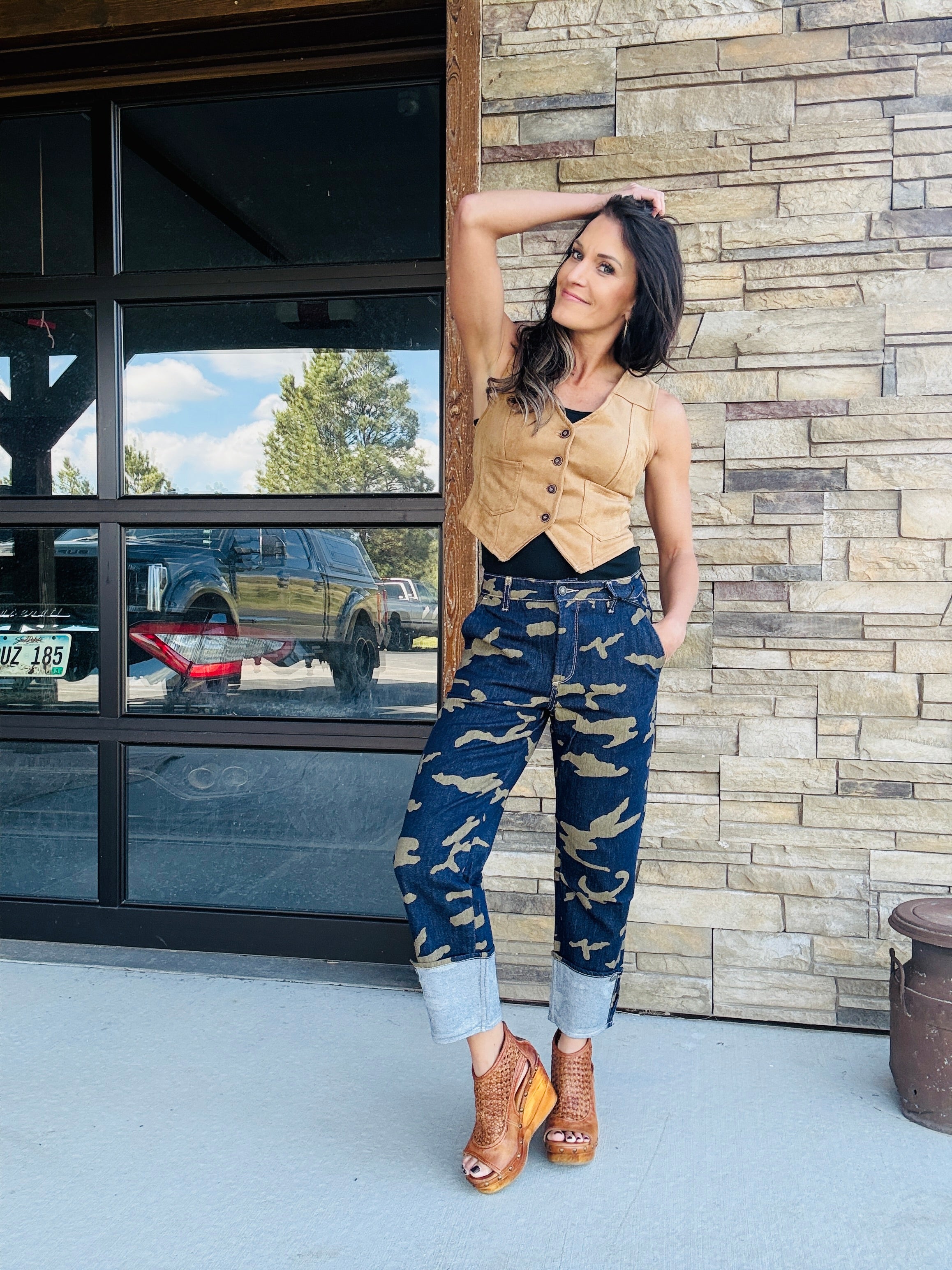 Dakota Suede Vest
