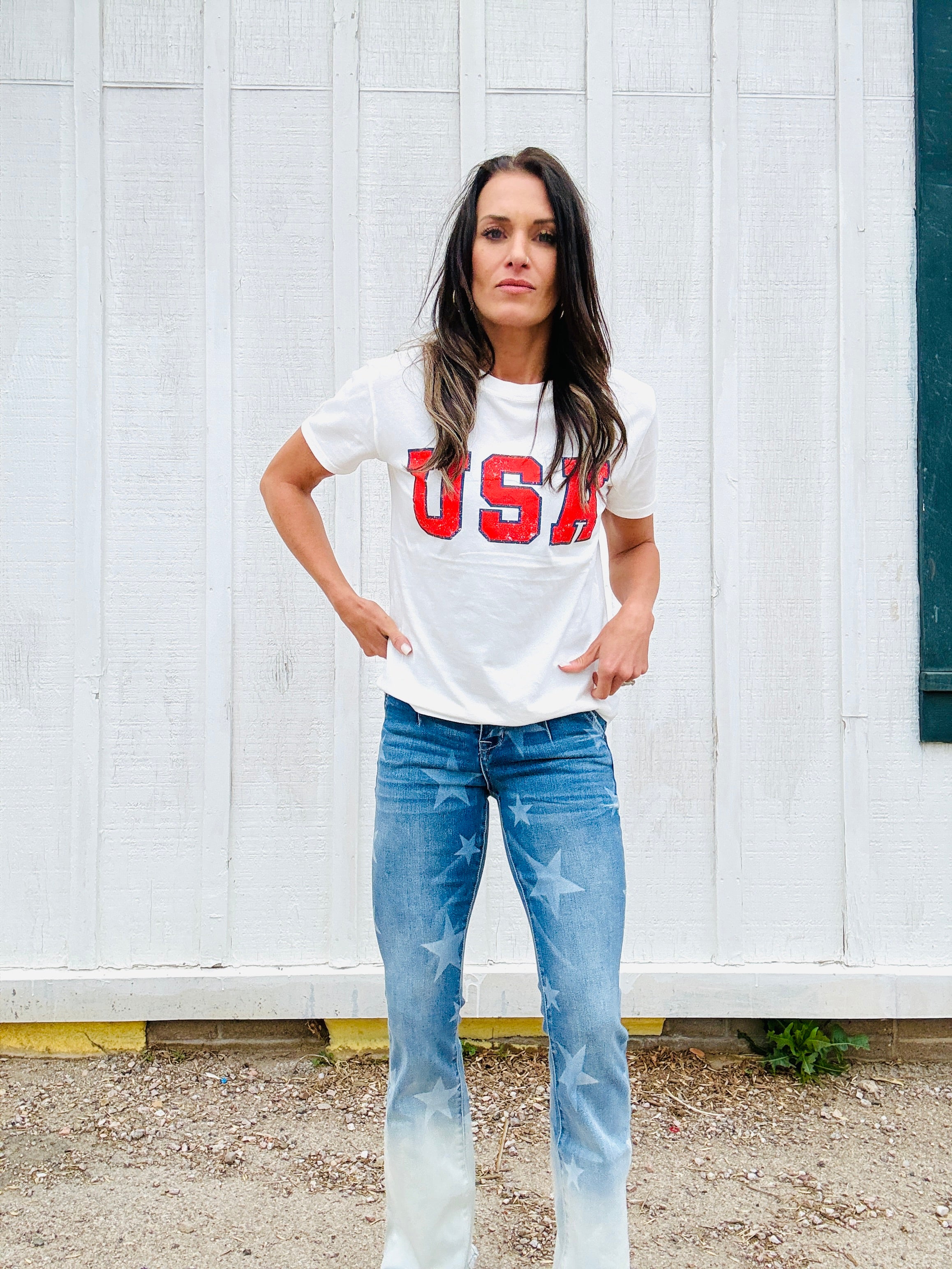 Z Supply USA Boyfriend Tee