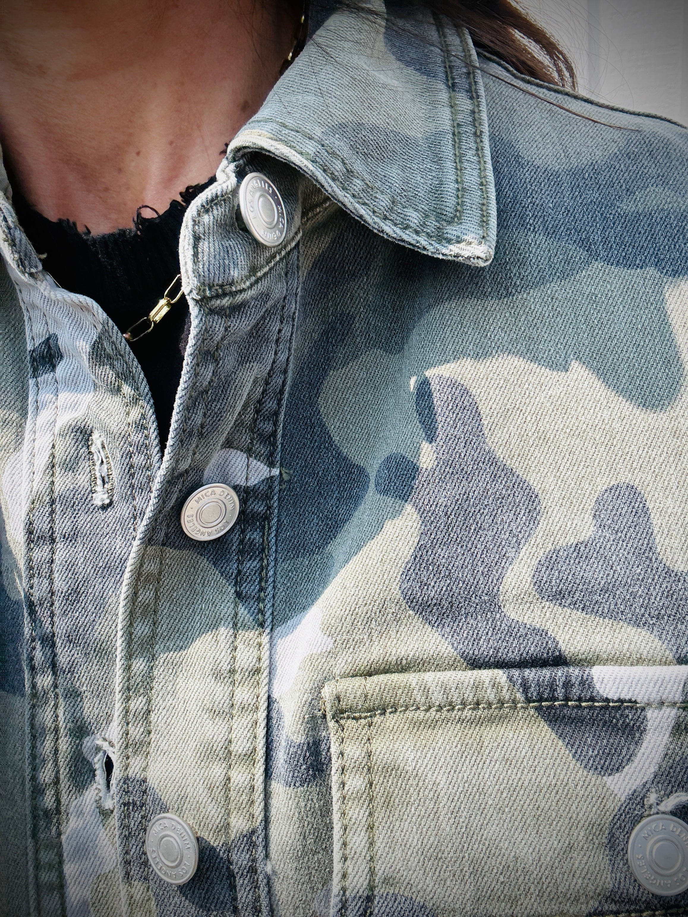 MICA Camo Shacket
