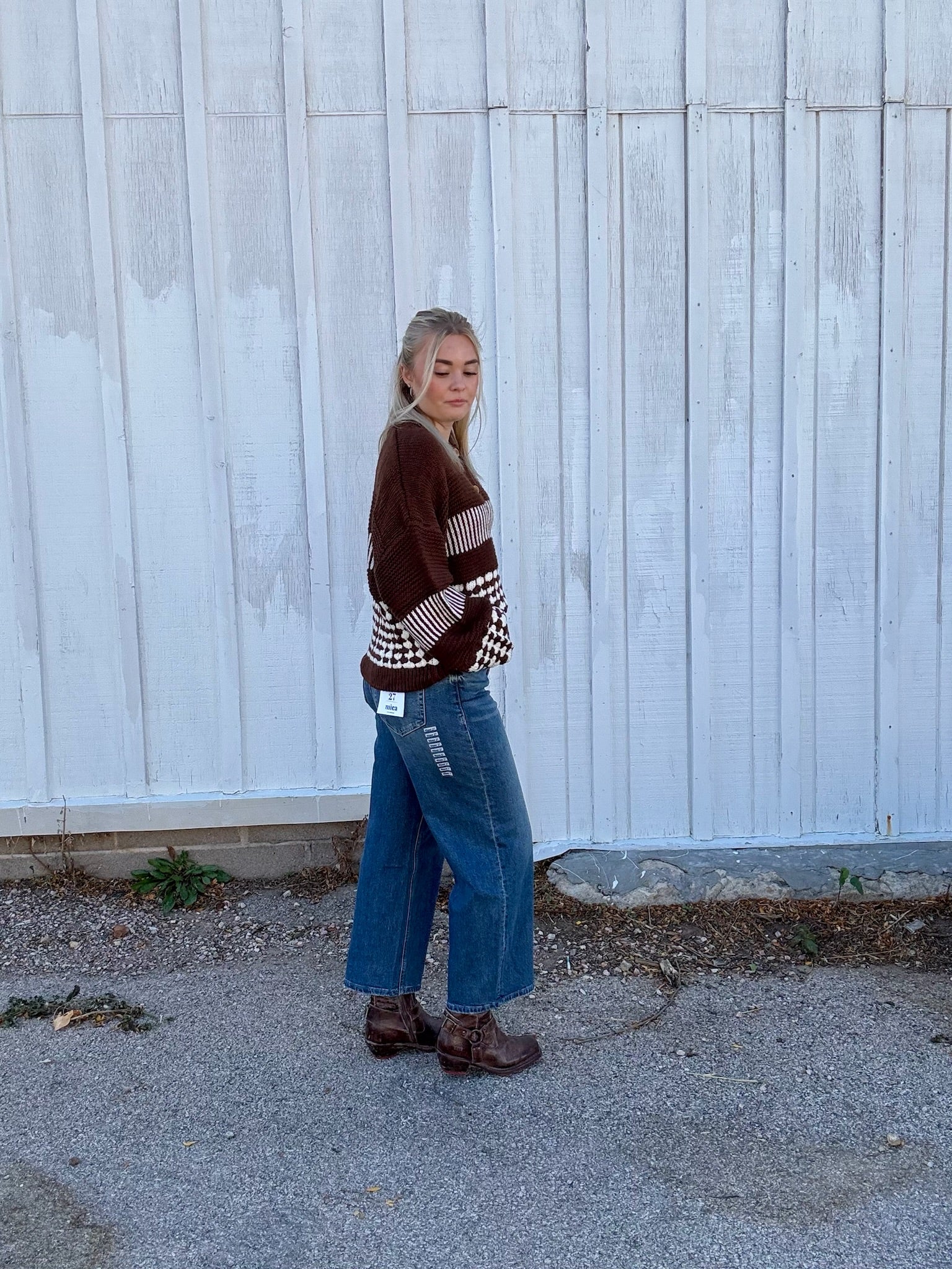 Braylee Patterned Cardigan