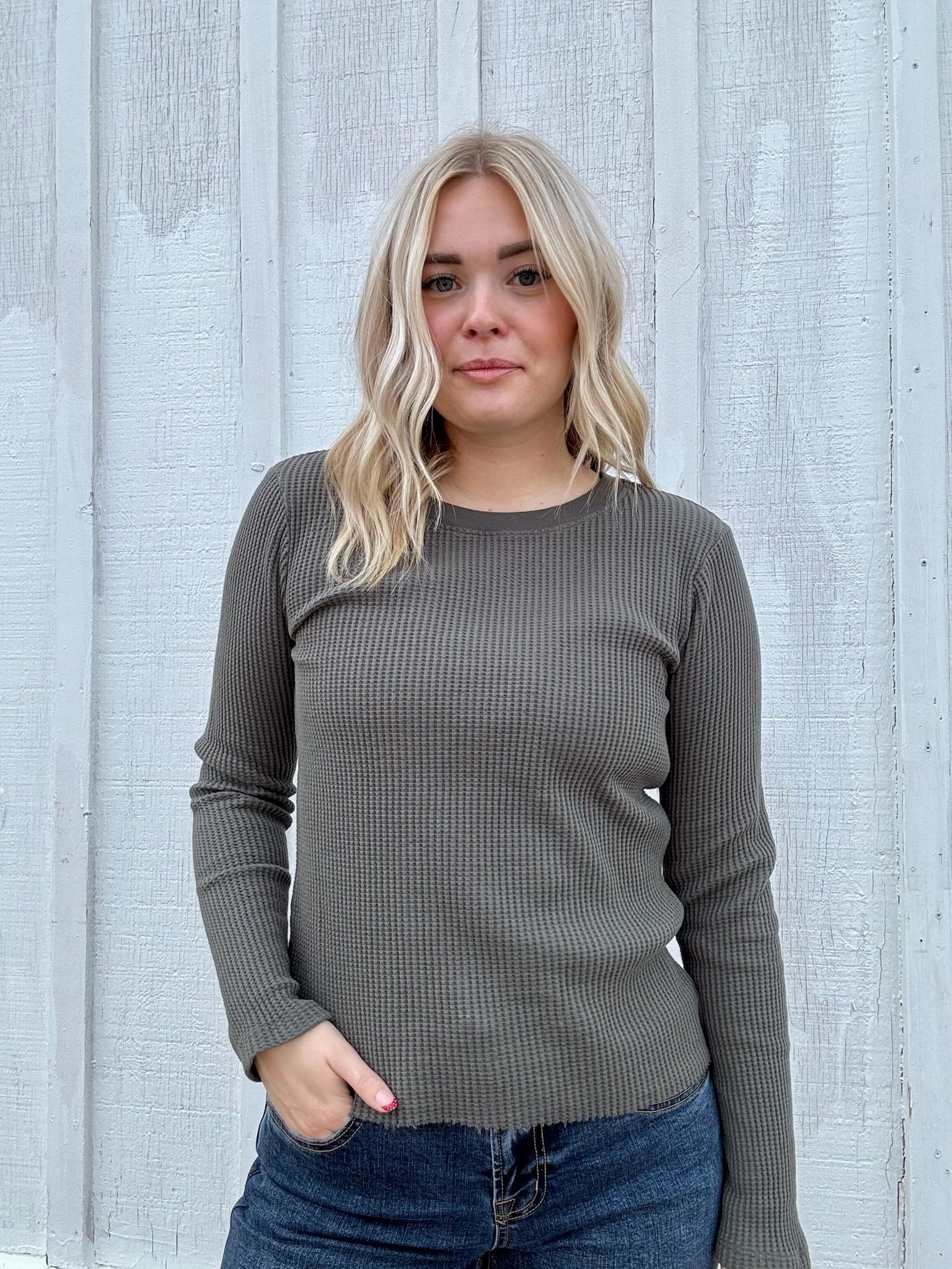Dylan LS Modern Crewneck