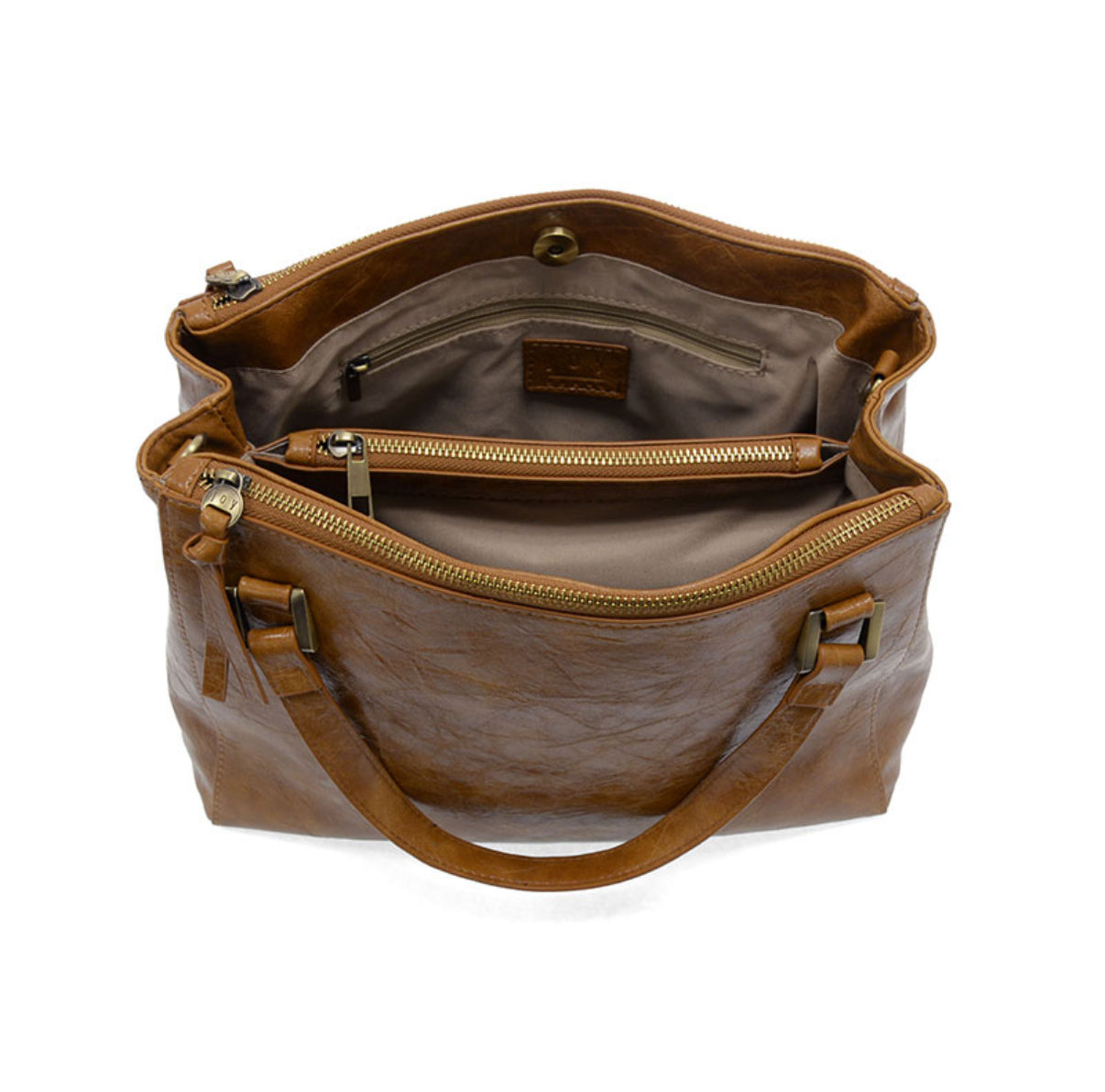 Shawna Triple Zip Satchel