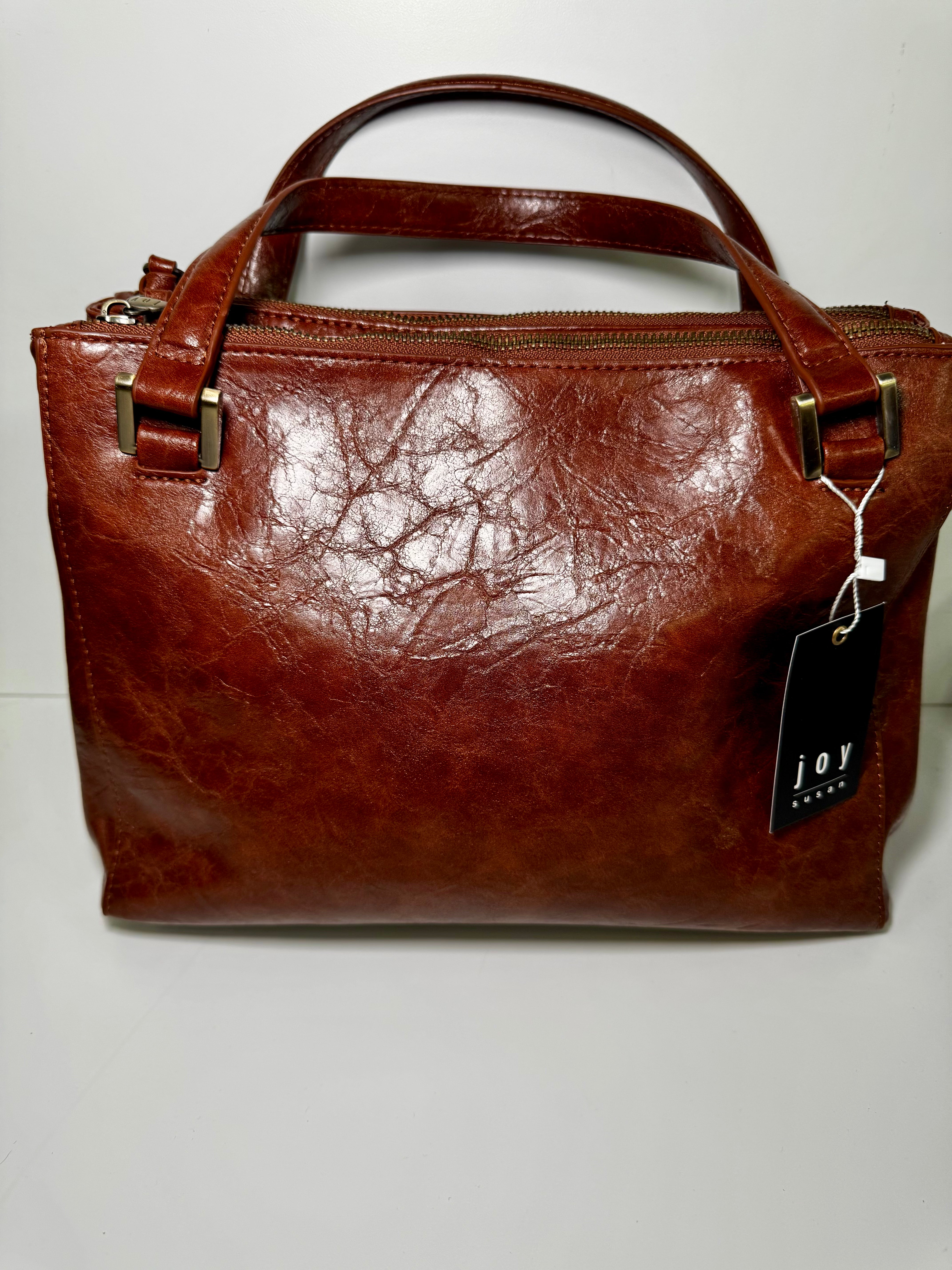 Shawna Triple Zip Satchel