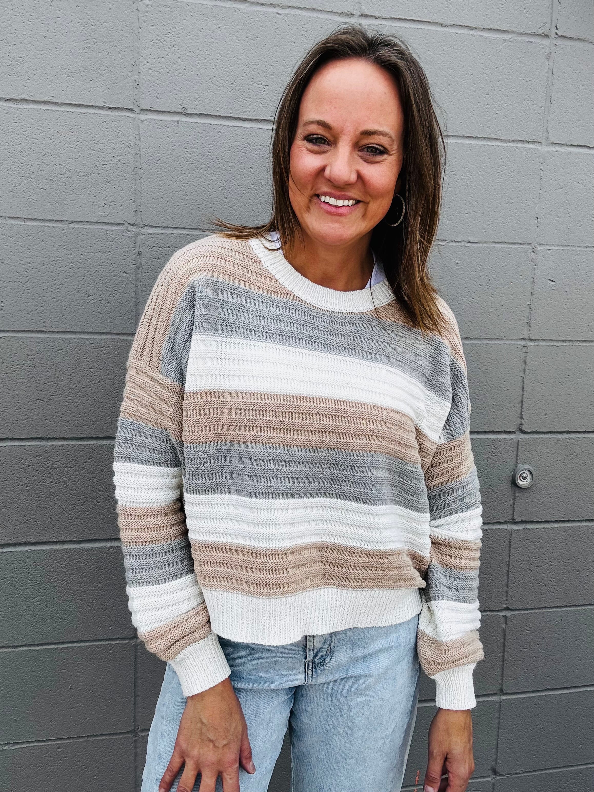 Karla Striped Sweater