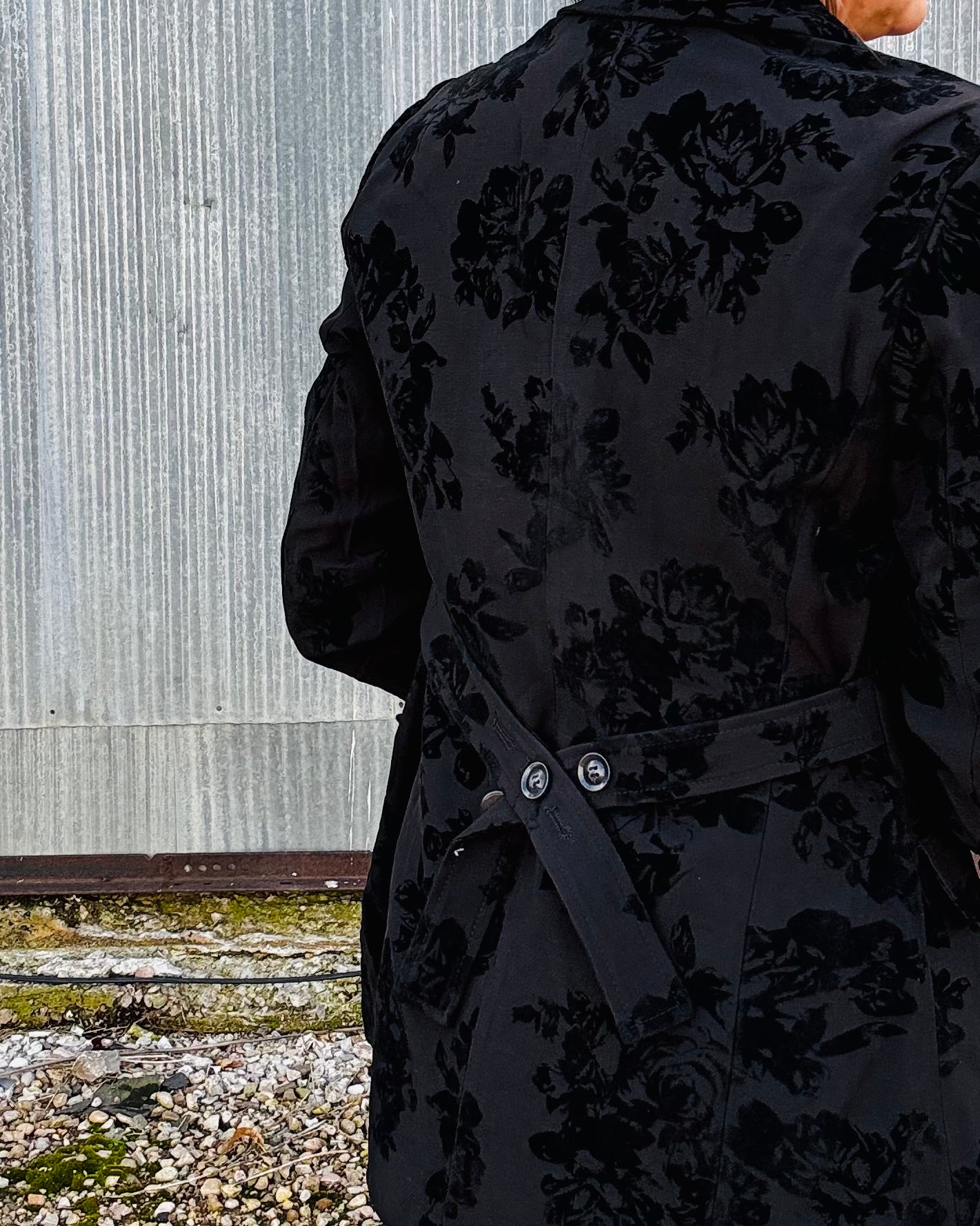 Velvet Rose Jacket/Short Set