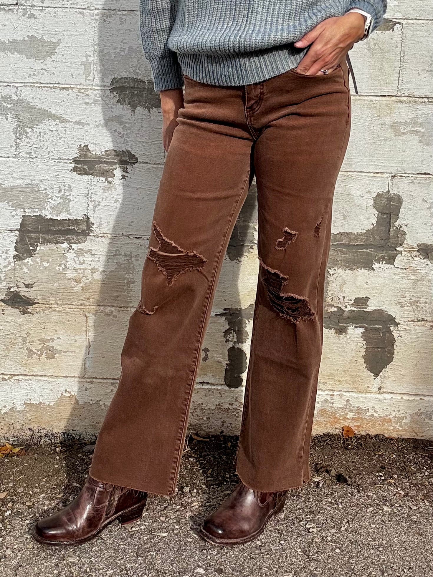 Mica HR Copper Wide Leg