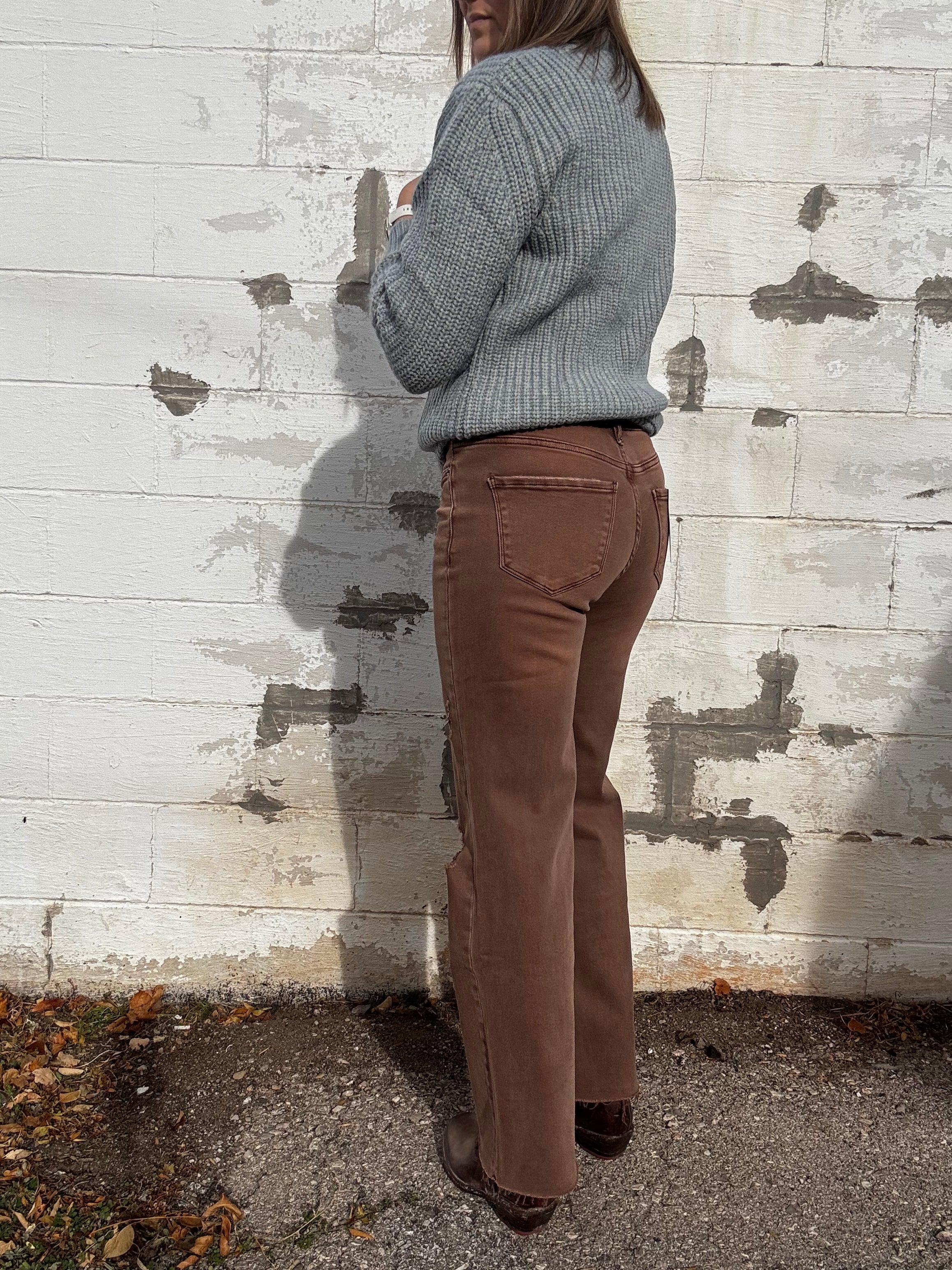 Mica HR Copper Wide Leg