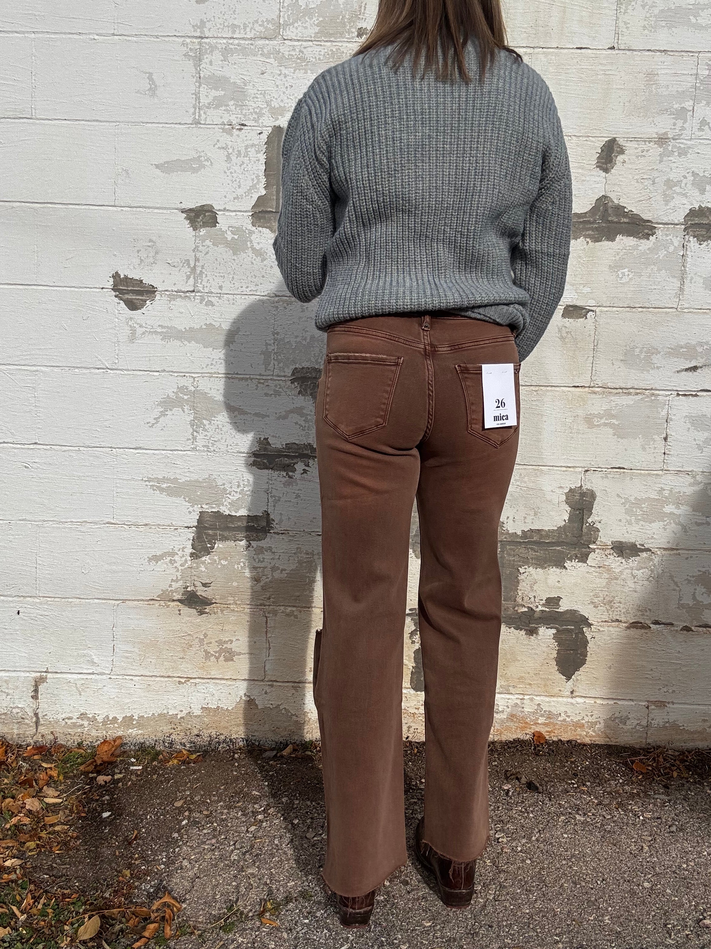 Mica HR Copper Wide Leg