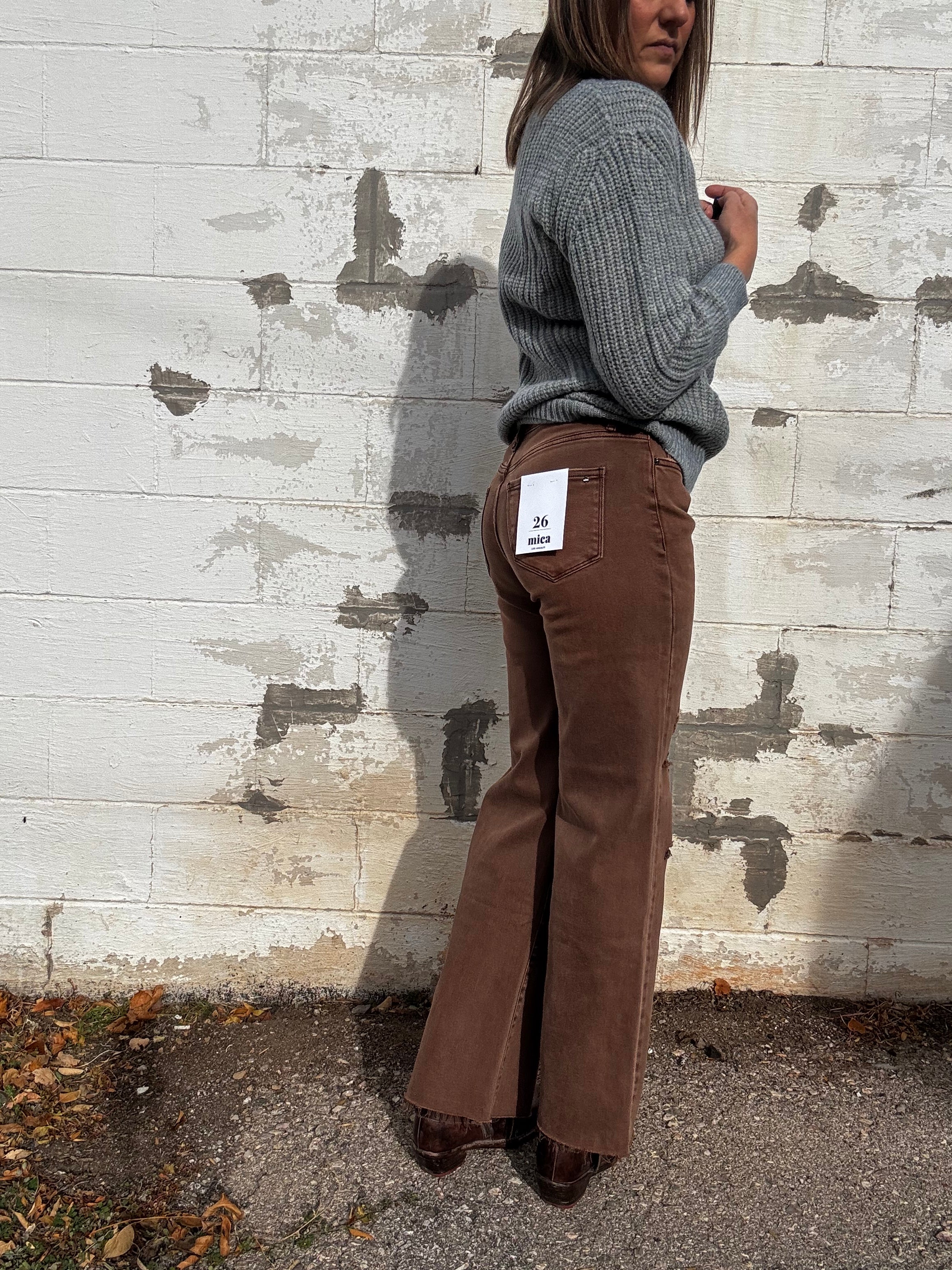 Mica HR Copper Wide Leg