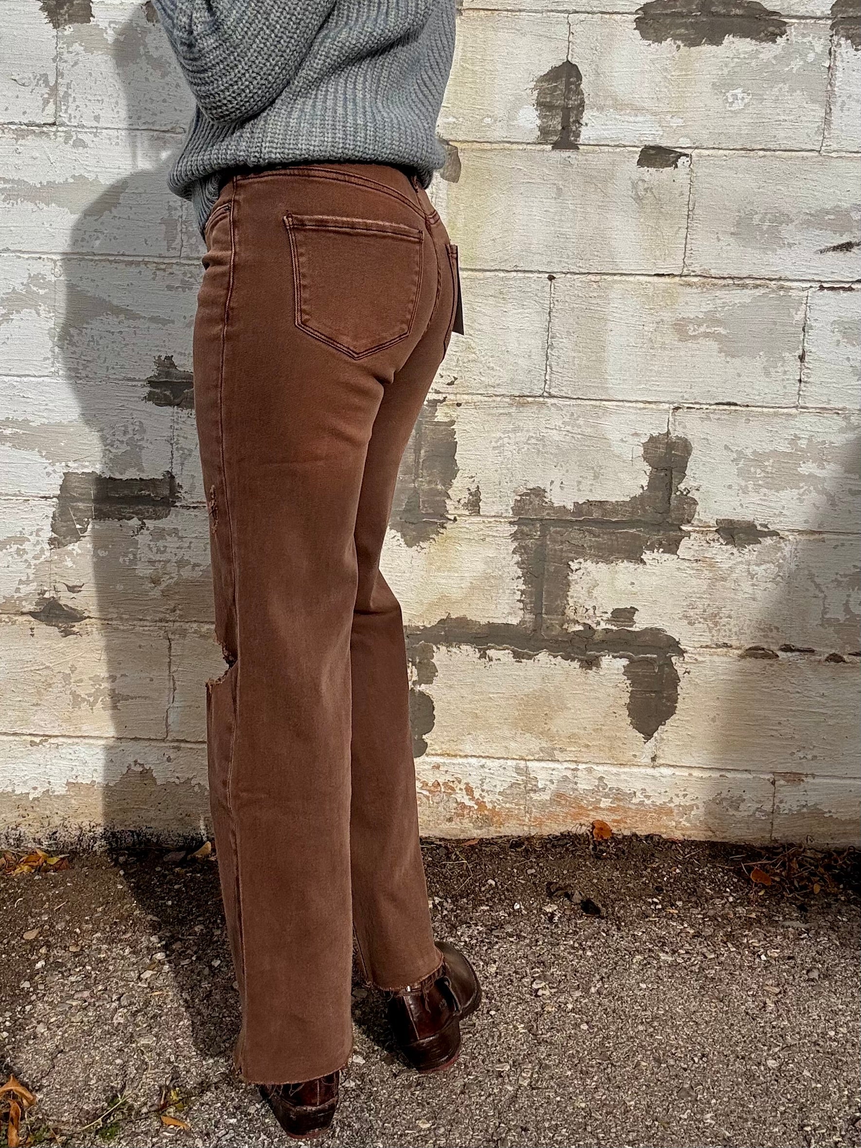 Mica HR Copper Wide Leg